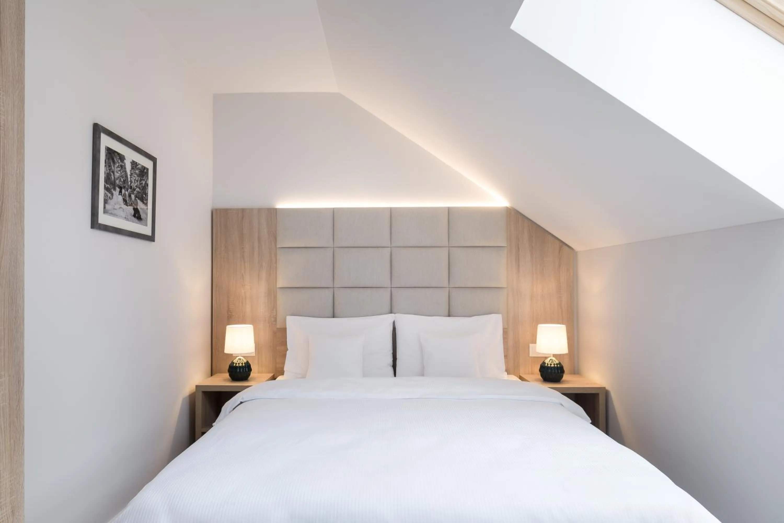 Bed in Green Apartments