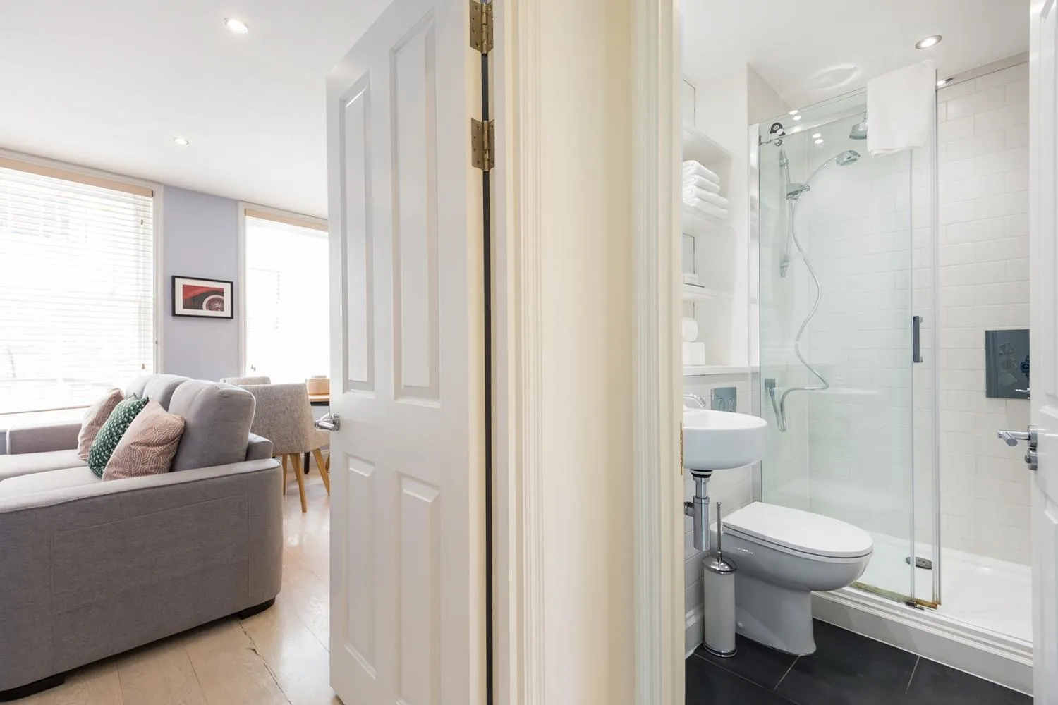 Shower in Prime Apartments in Covent Garden