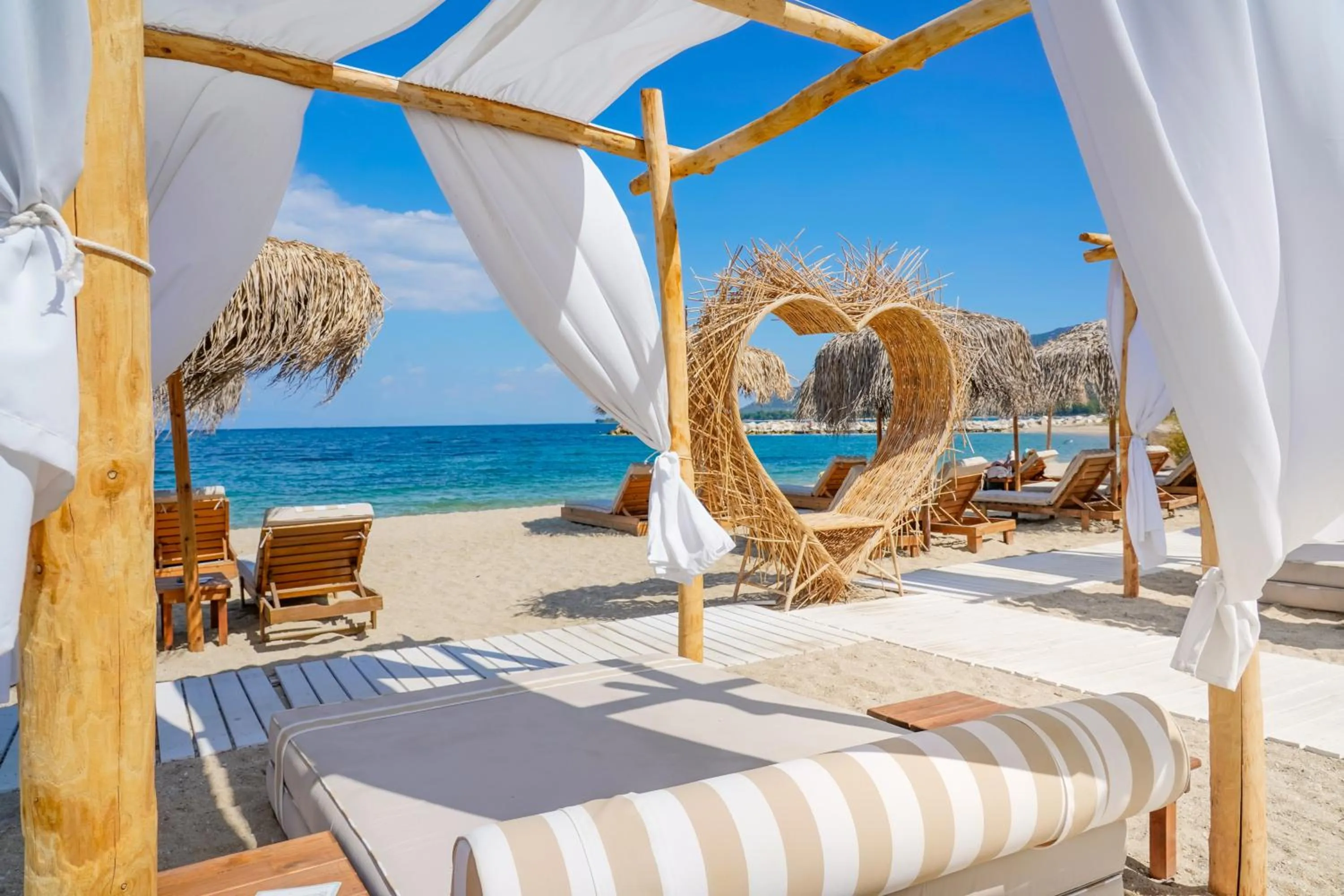 Beach in Elektra Comfort Hotel by Del Mare