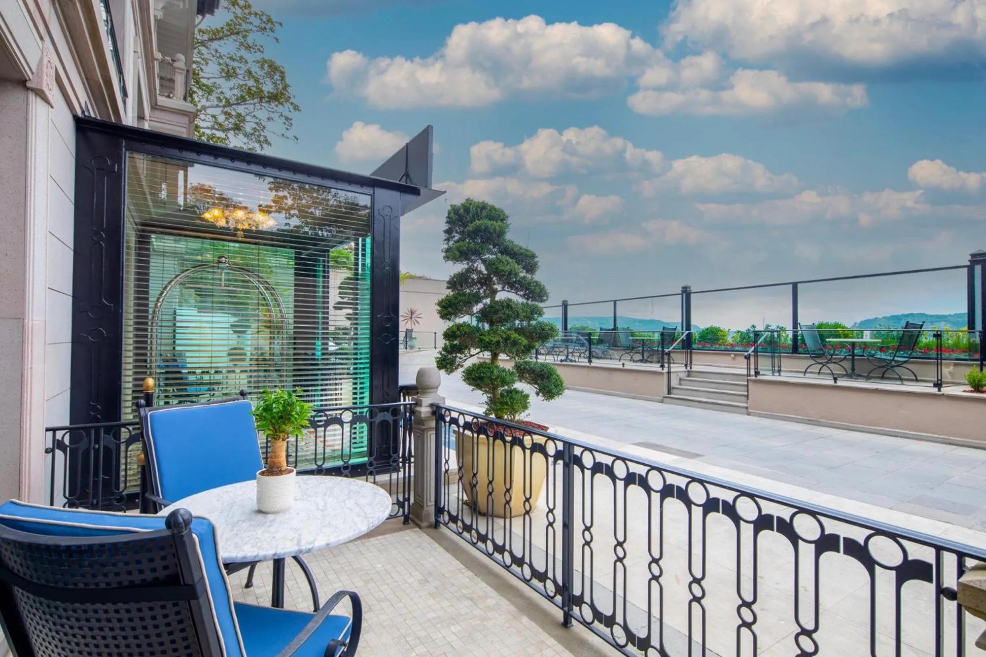 Patio in MFB Tarabya Hotel