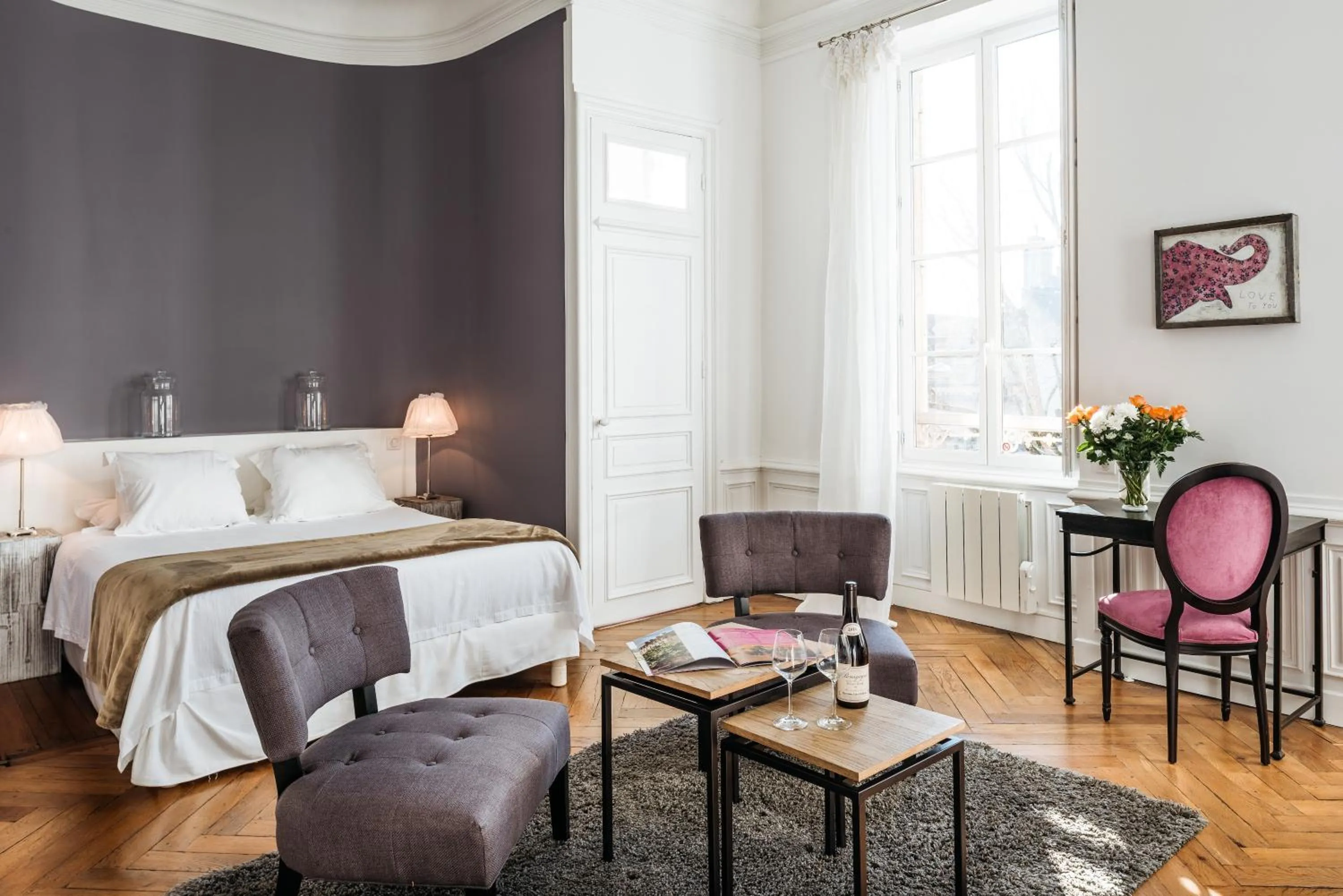 Bed in La Maison des Courtines