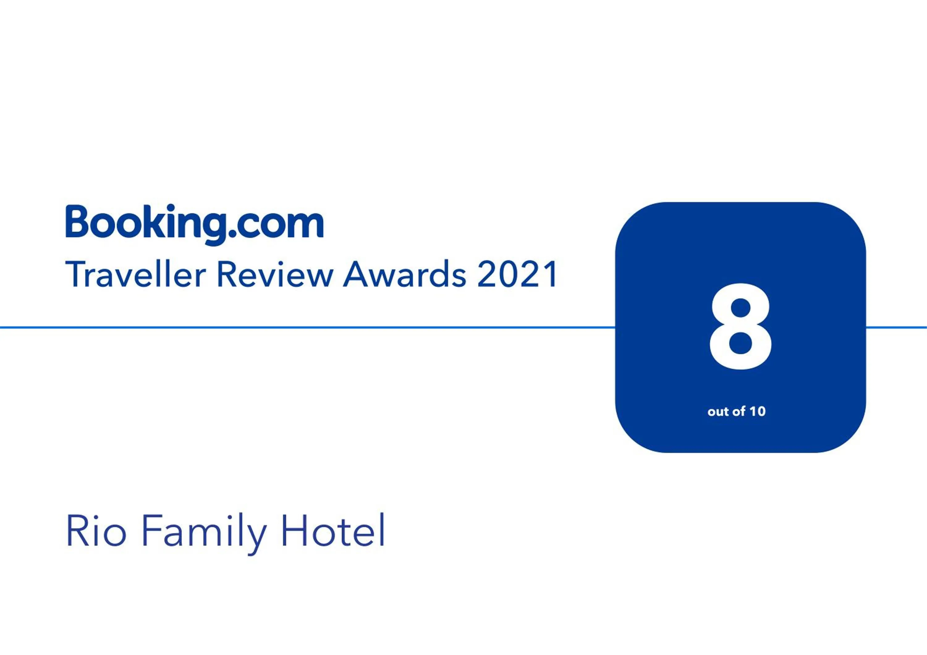 Logo/Certificate/Sign in Rio Family Hotel