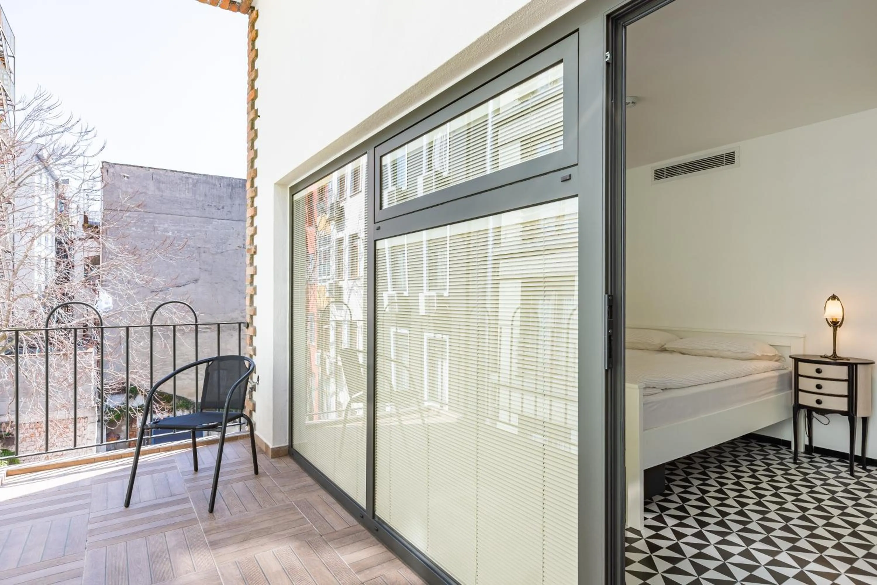 Balcony/Terrace in Villa Pera Suite Hotel