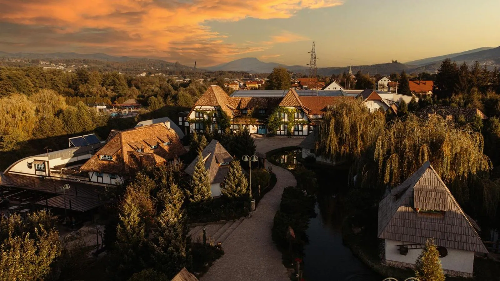 Landmark view in Etno Village Cardaci