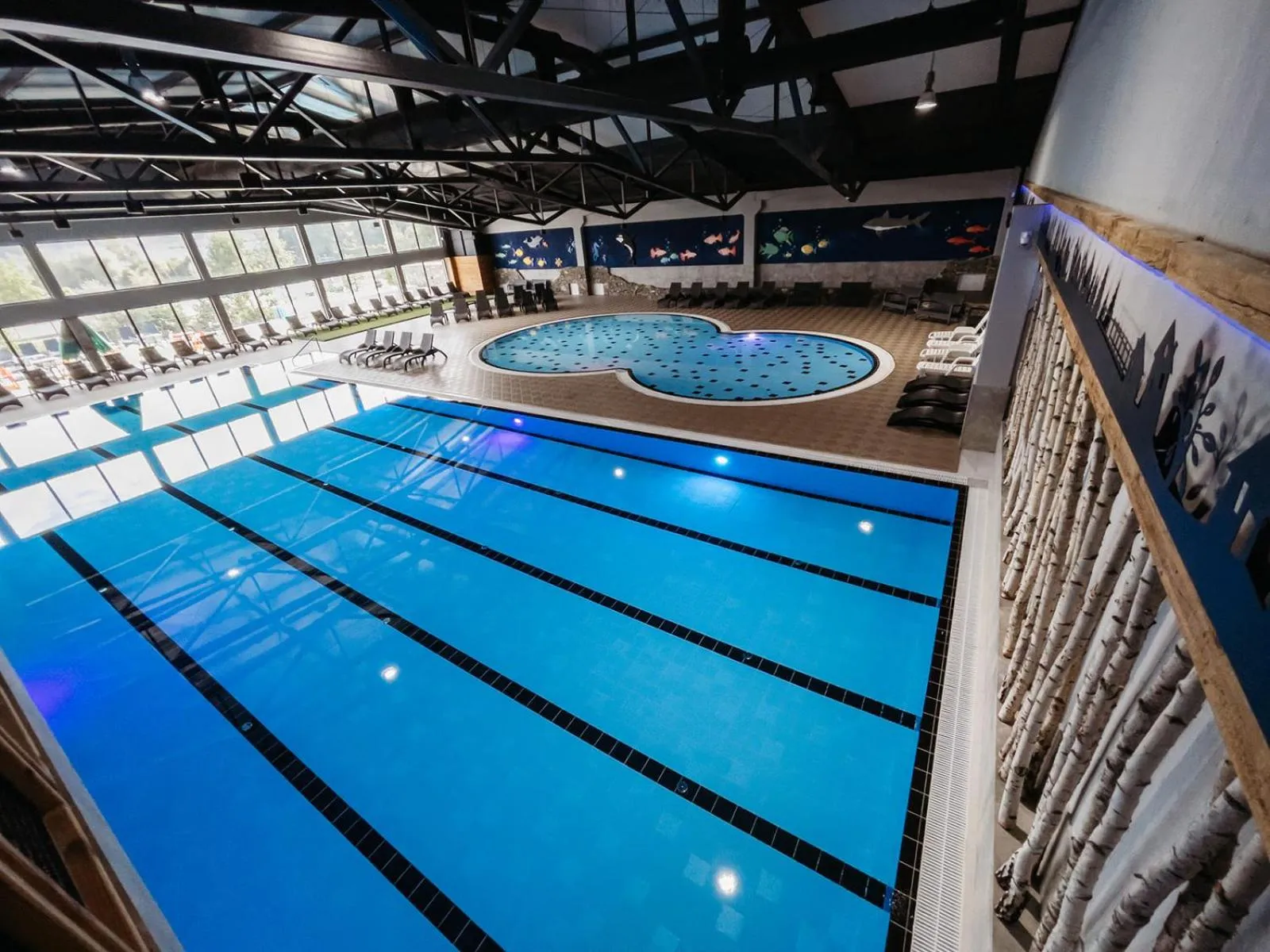 Swimming pool in Etno Village Cardaci