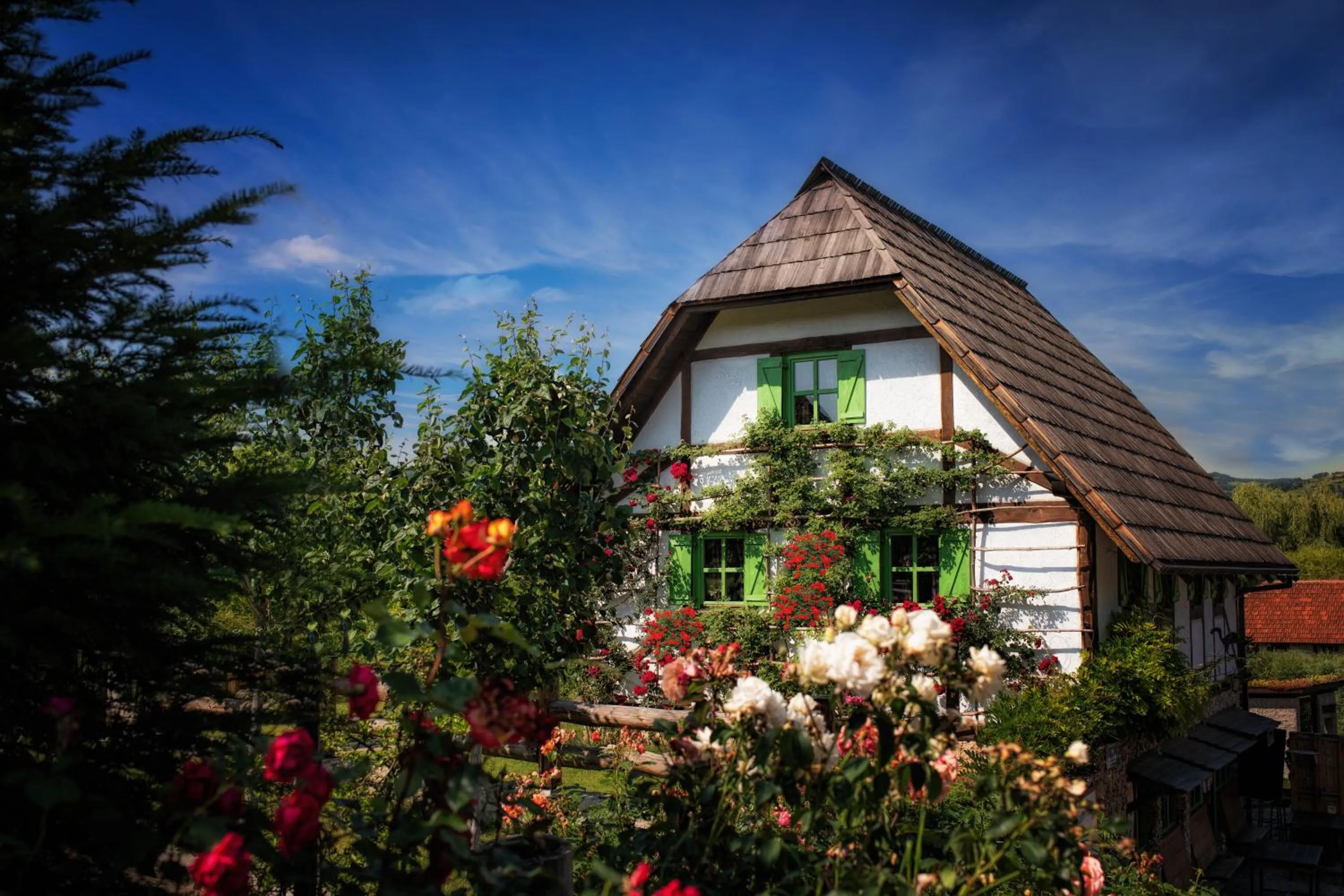 Property building in Etno Village Cardaci