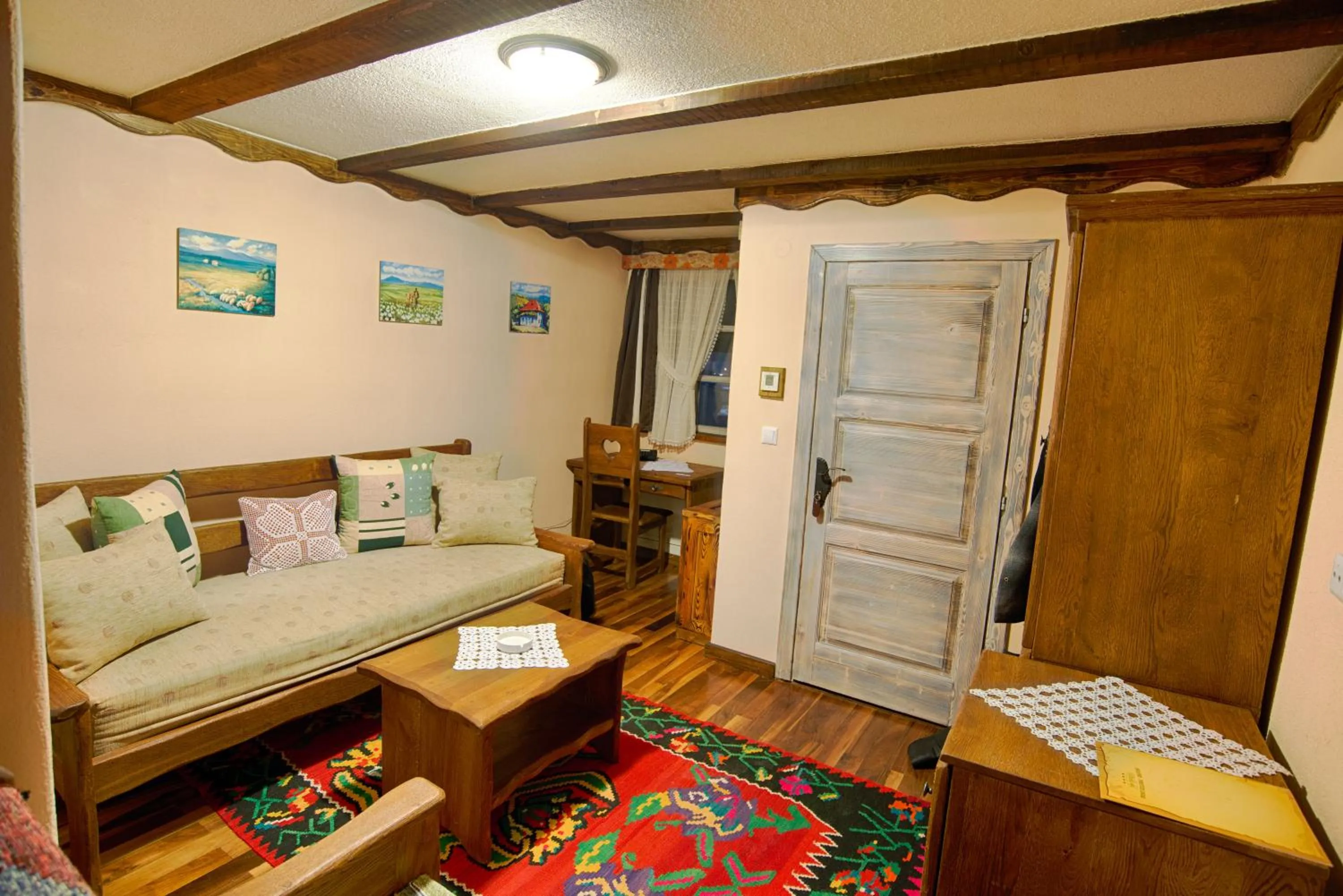 Living room, Bed in Etno Village Cardaci