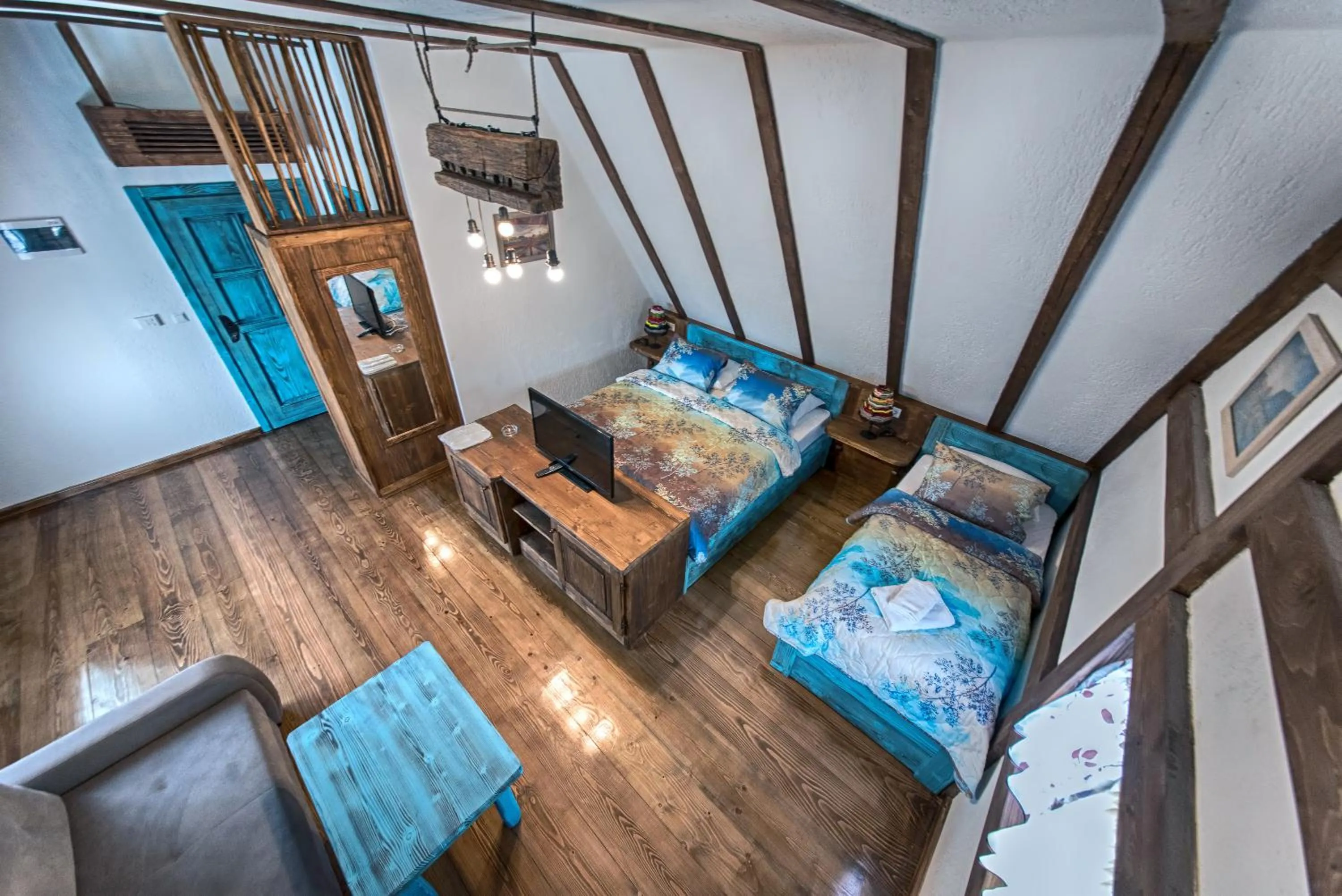 Photo of the whole room, Bed in Etno Village Cardaci