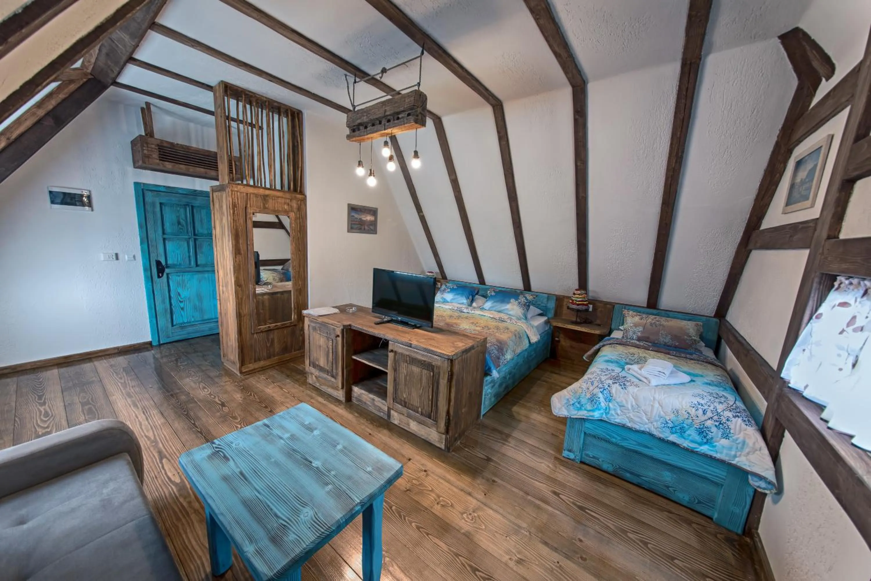 Photo of the whole room, Bed in Etno Village Cardaci