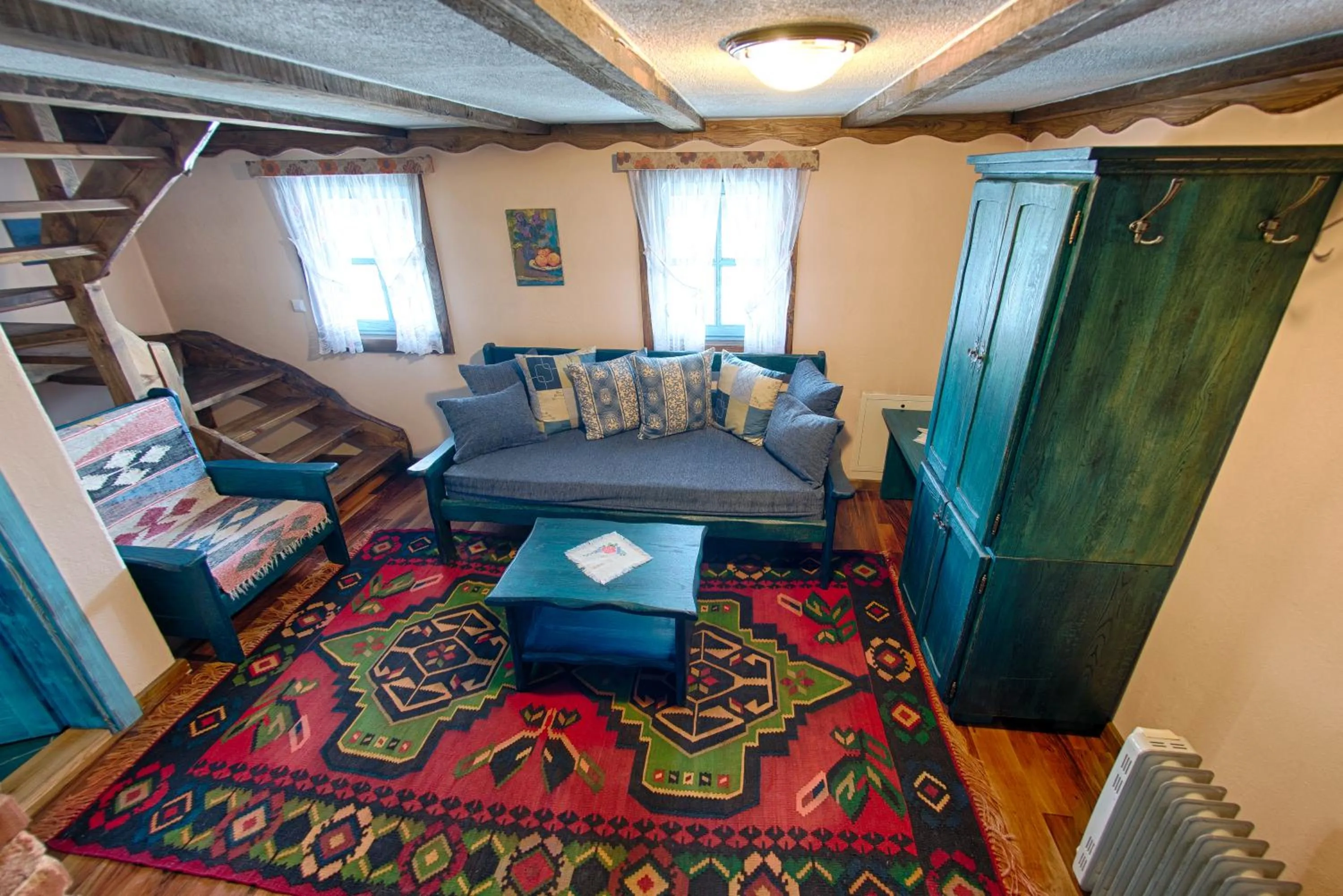 Living room, Bed in Etno Village Cardaci