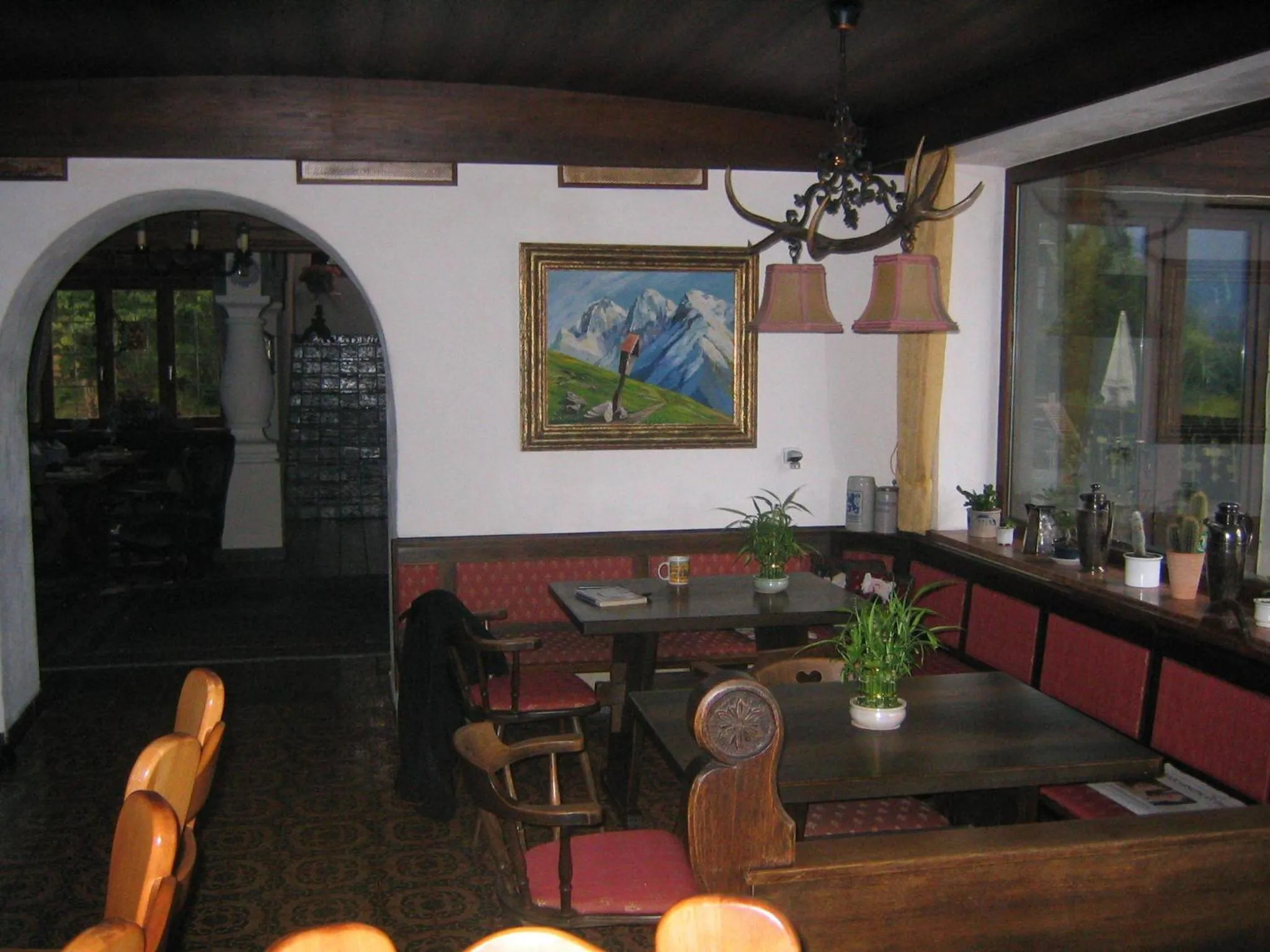 Lounge or bar in Panoramahotel Karwendelhof