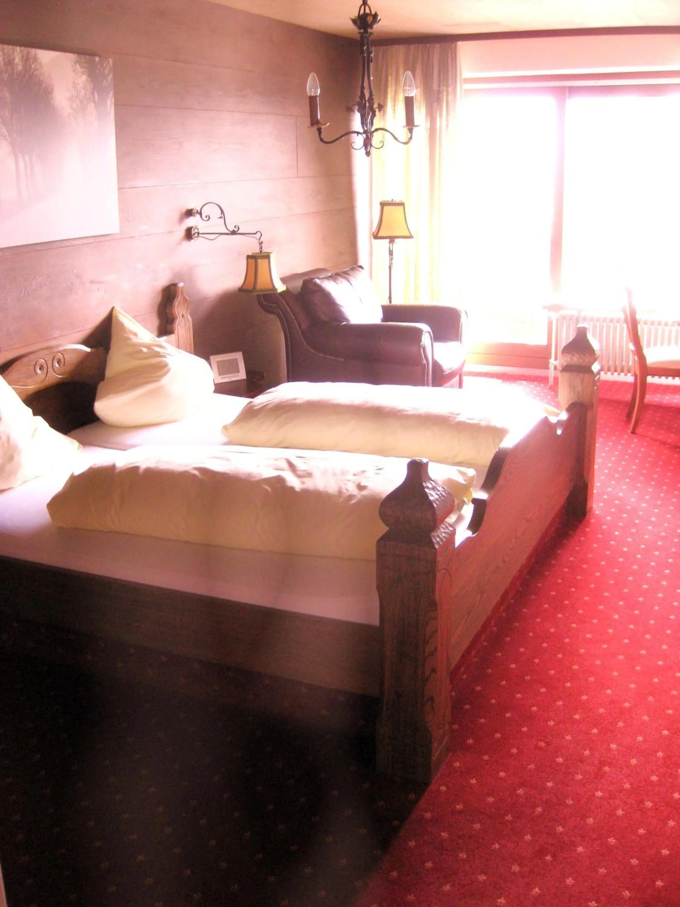Day, Bed in Panoramahotel Karwendelhof