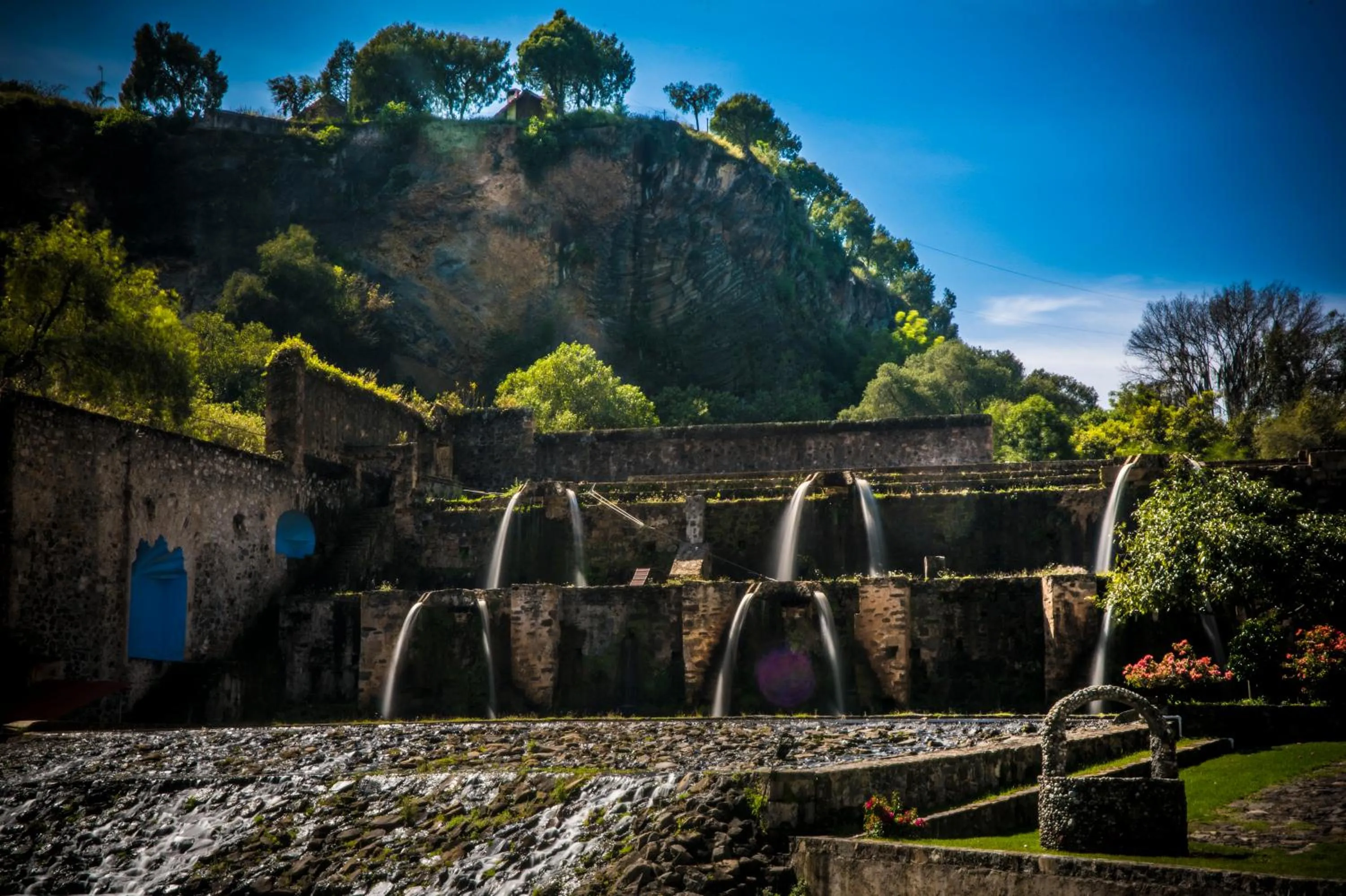 Natural landscape in Hacienda Santa Maria Regla