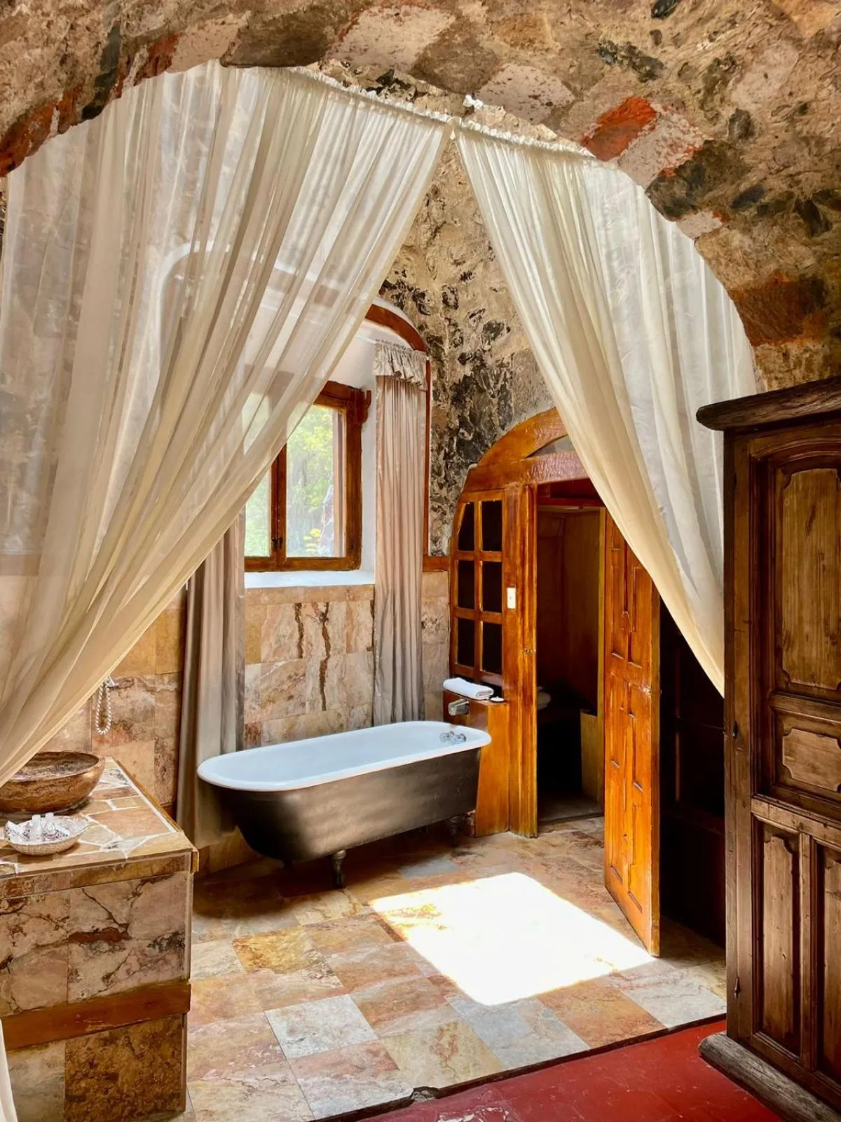 Bed in Hacienda Santa Maria Regla