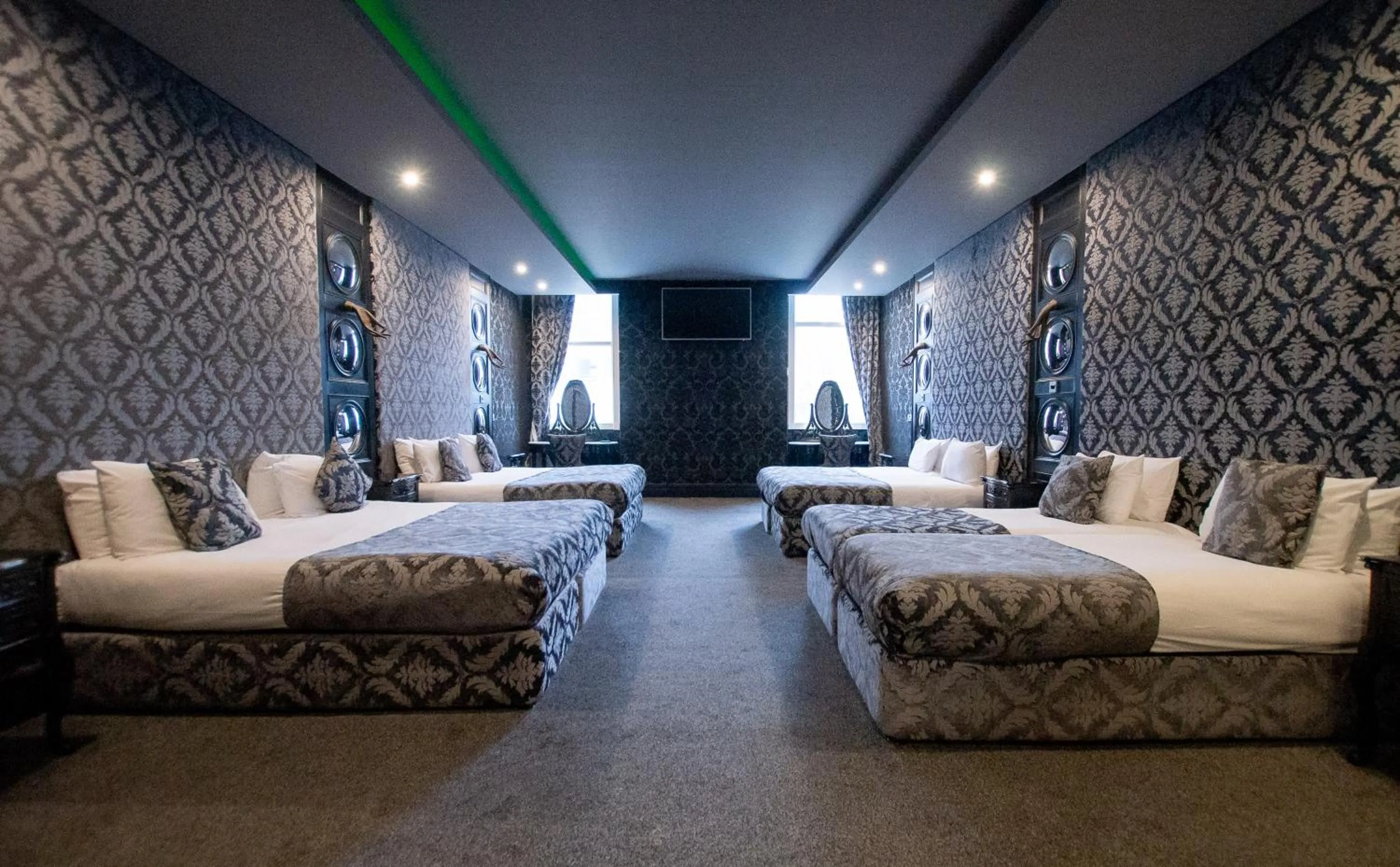 Bed in The Dixie Dean Hotel