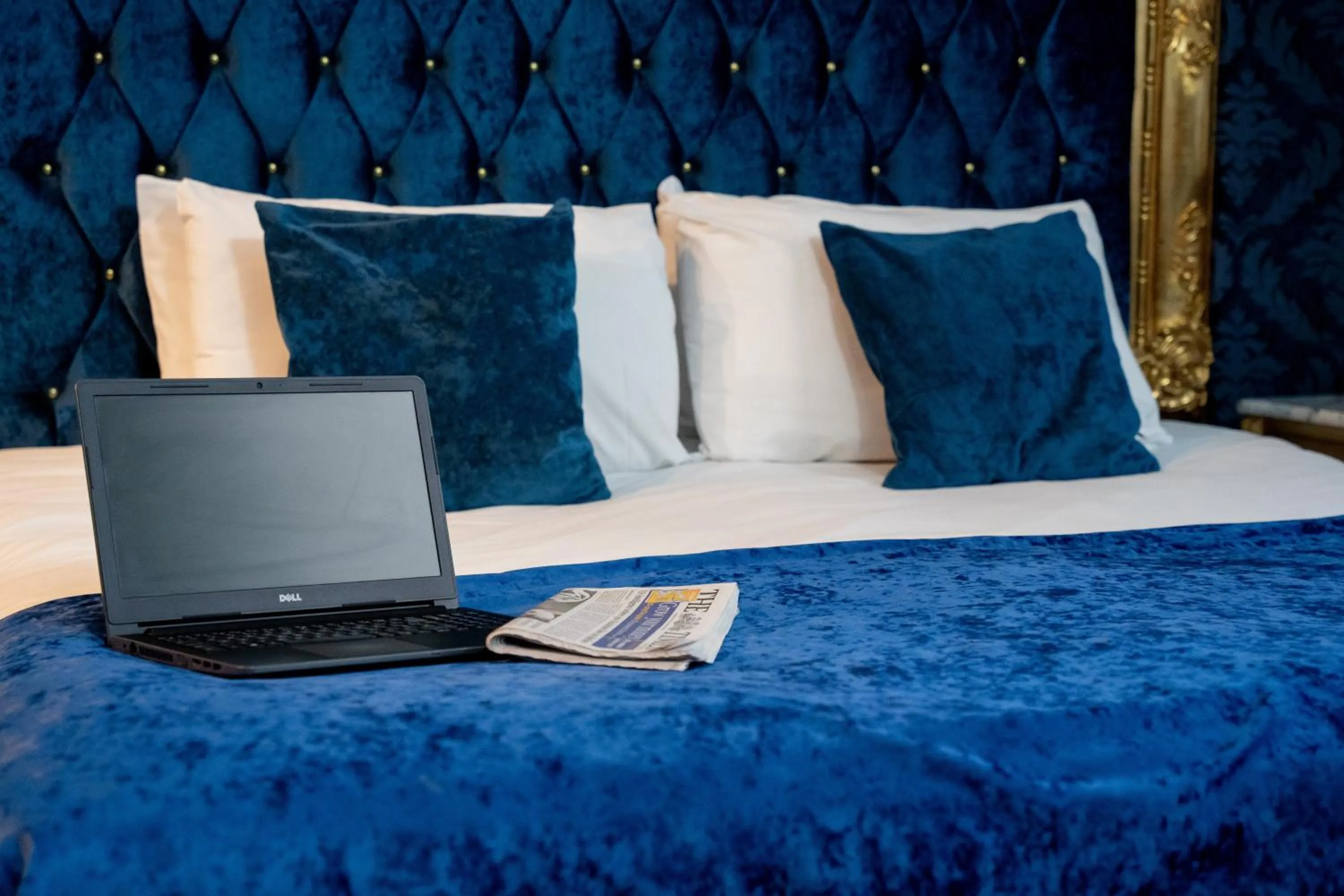 Bed in The Dixie Dean Hotel