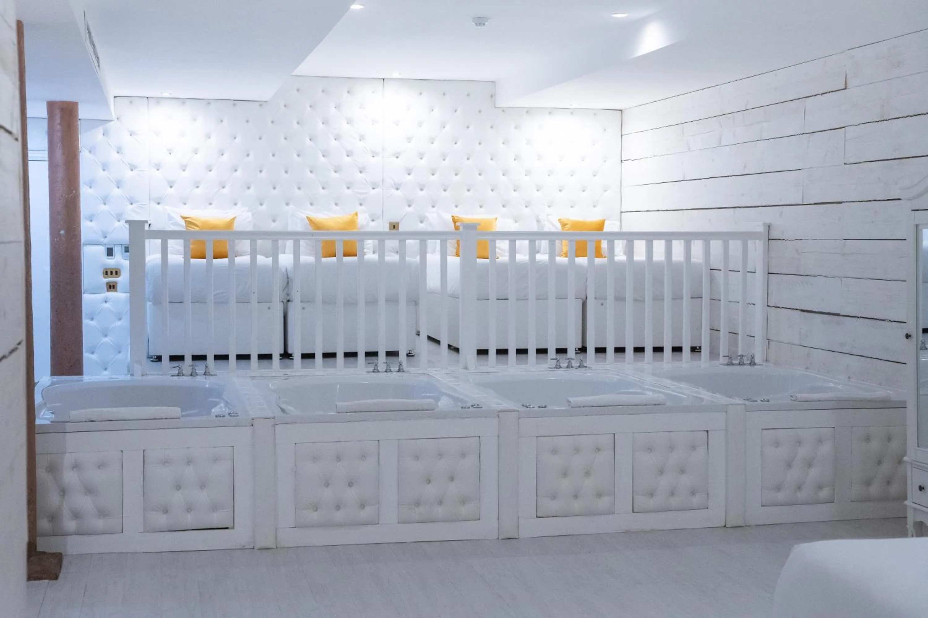 Bed in The Dixie Dean Hotel