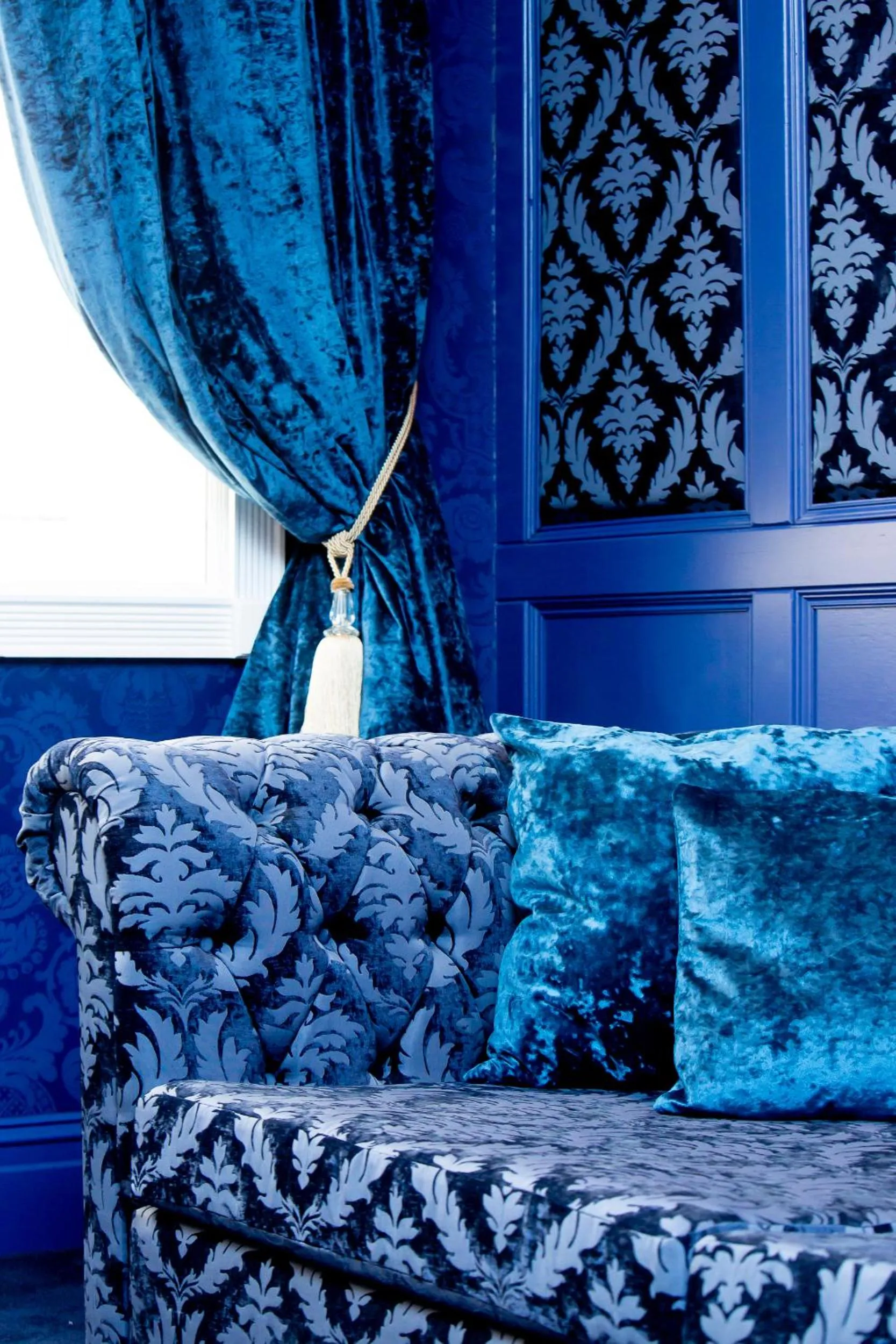 Seating area in The Dixie Dean Hotel