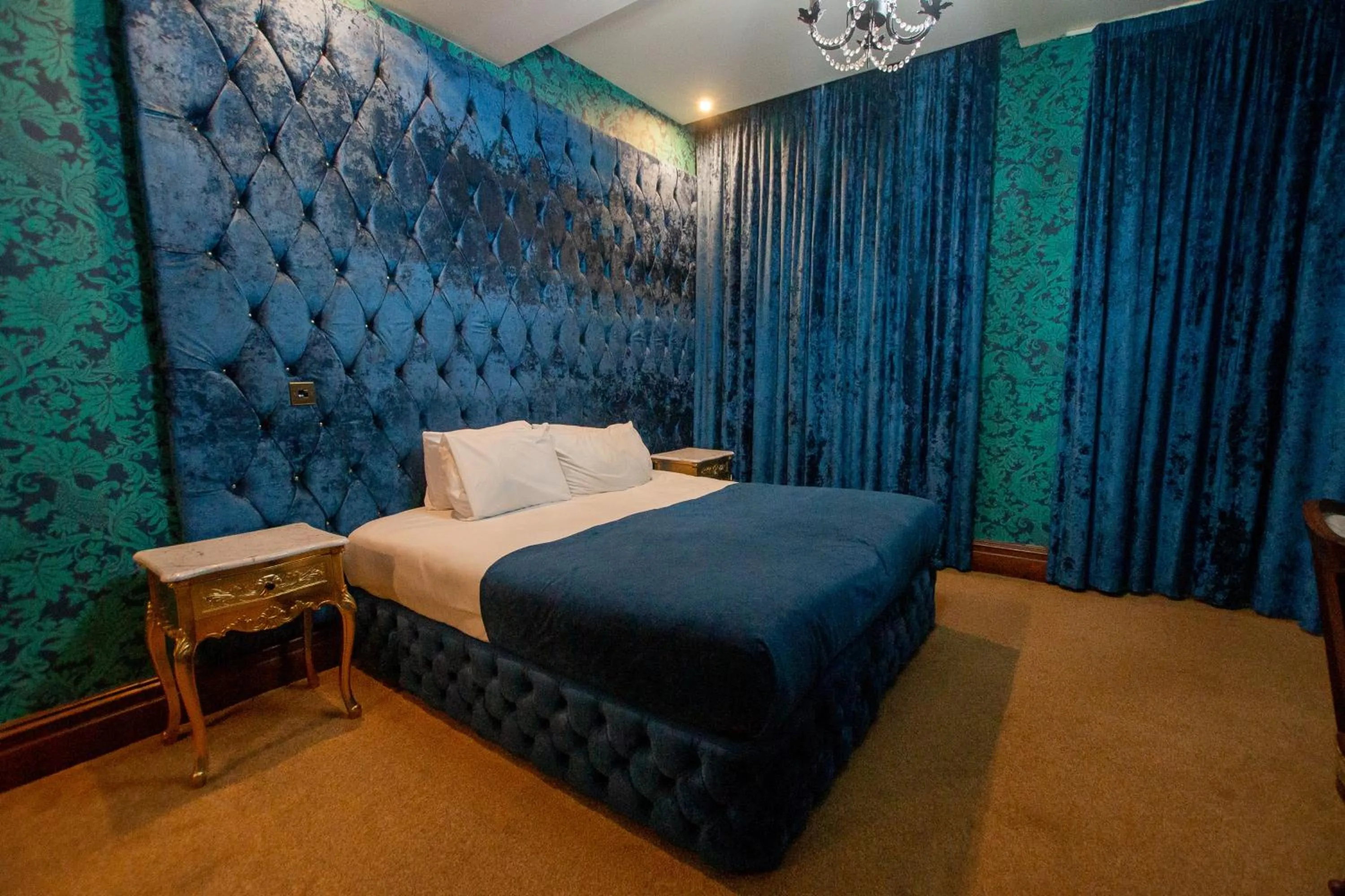 Bed in The Dixie Dean Hotel