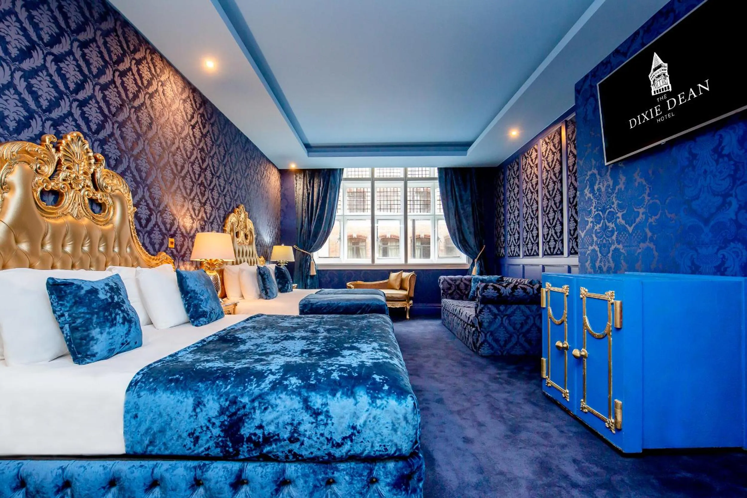 Bedroom, Bed in The Dixie Dean Hotel