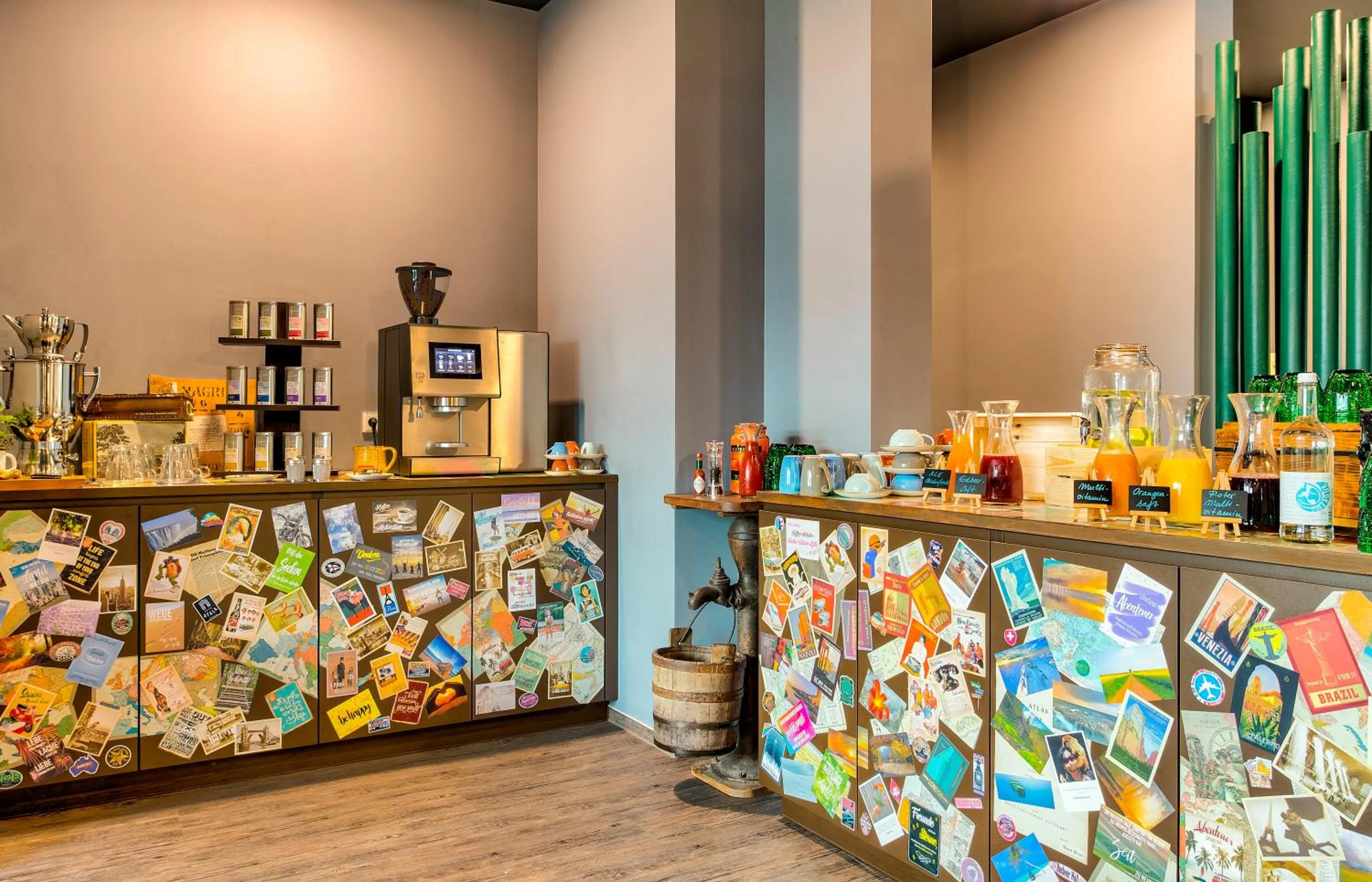 Food and drinks in tinyTwice Hotel Wiesbaden