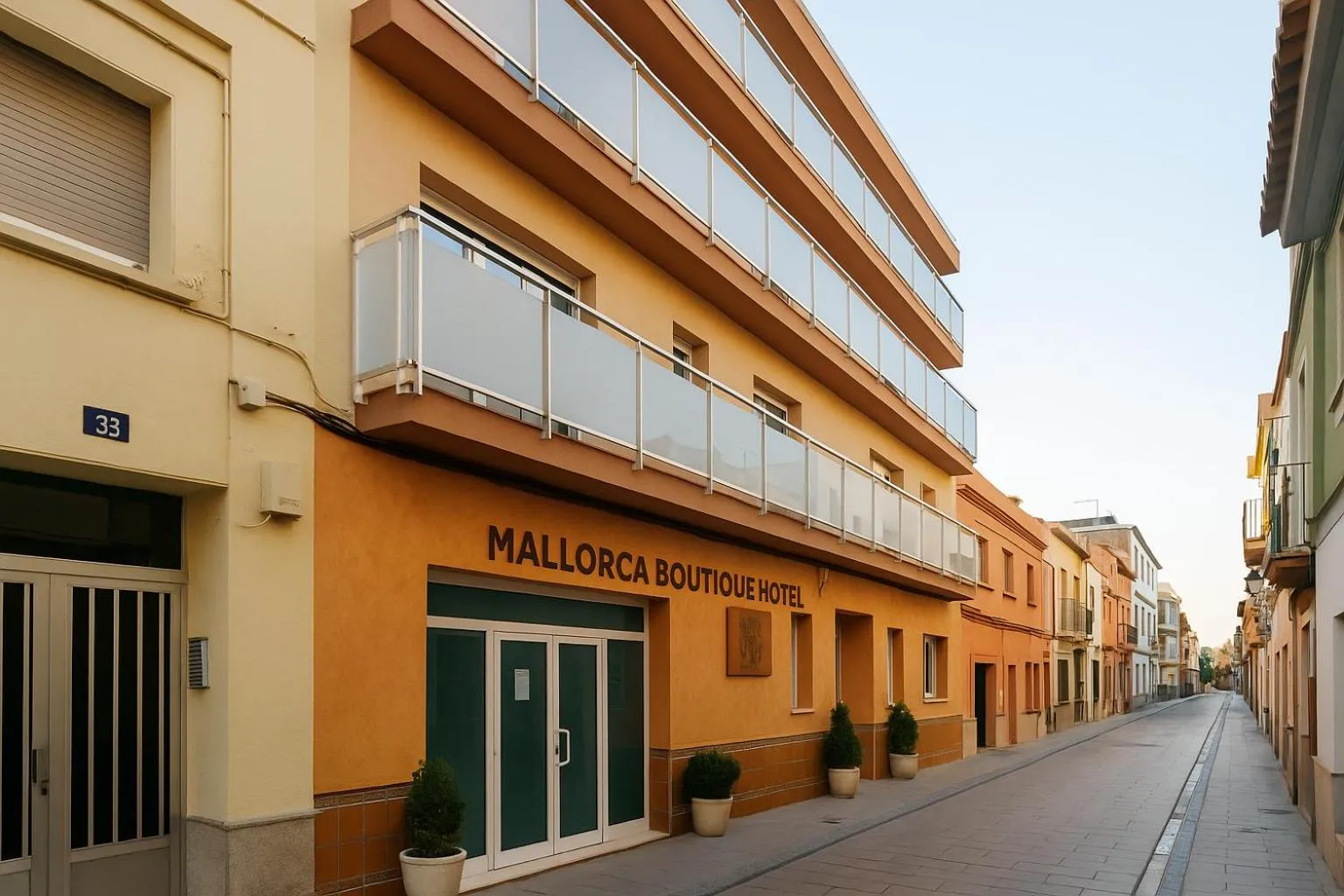 Street view in Mallorca Boutique Hotel