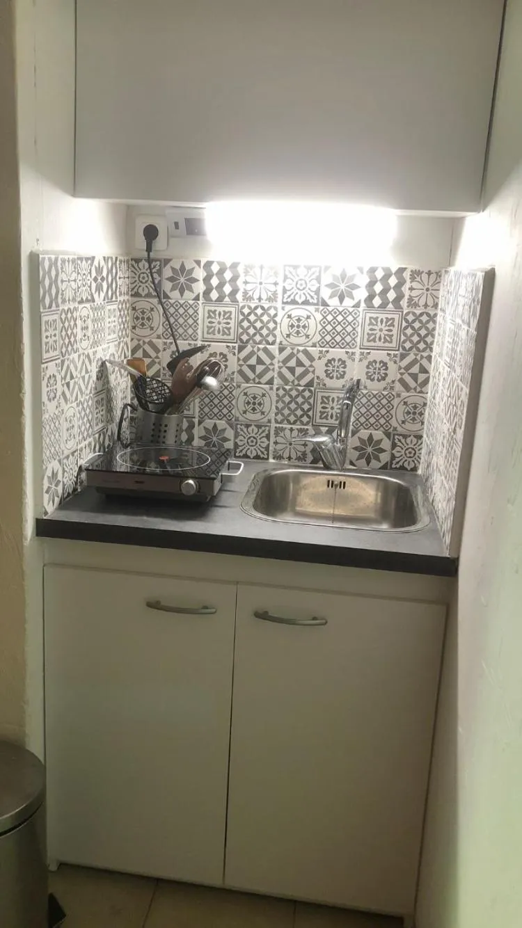 Kitchen or kitchenette in L'oasis-LES ISSAMBRES