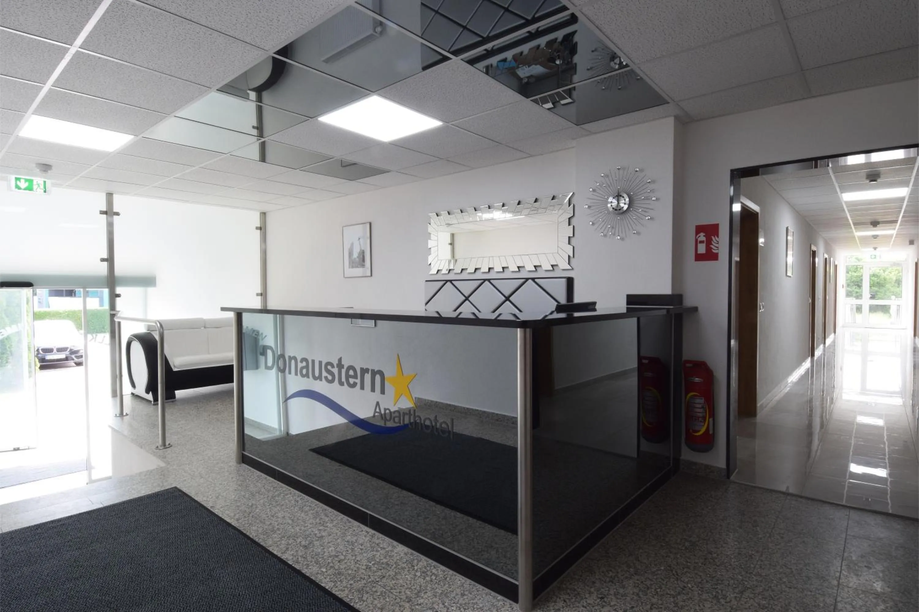 Lobby or reception in Aparthotel Donaustern
