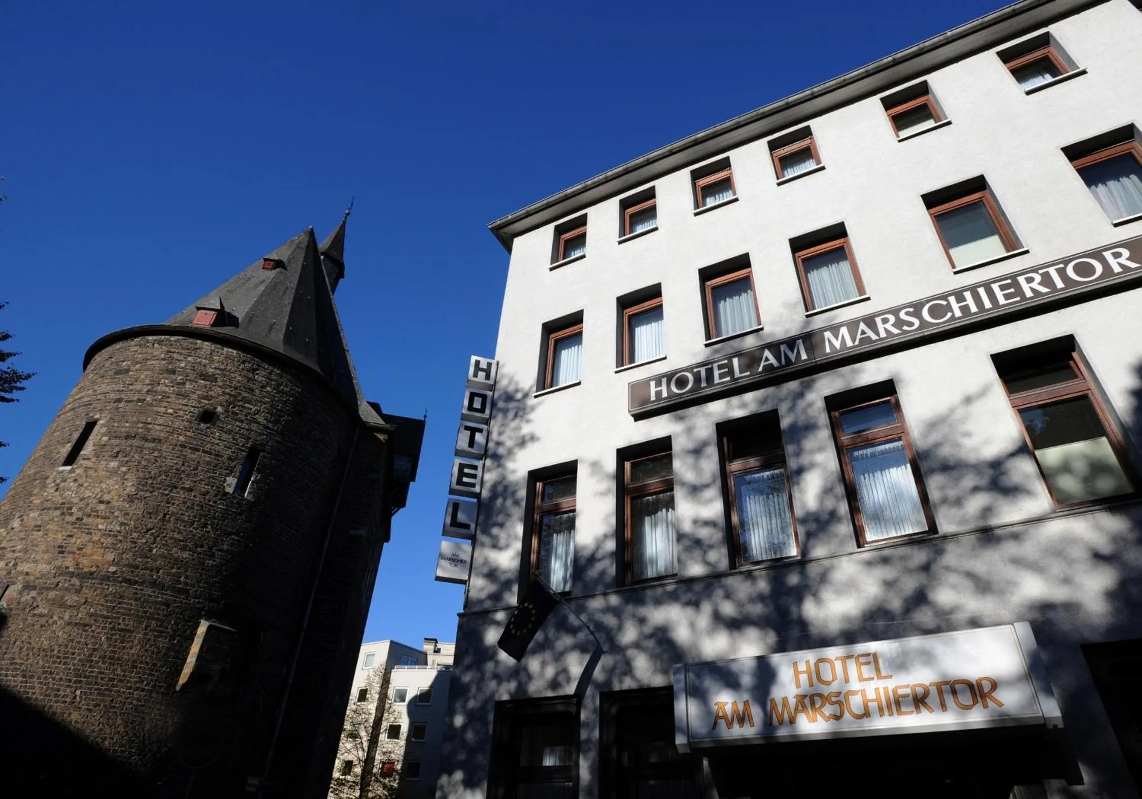 Facade/entrance in Hotel am Marschiertor