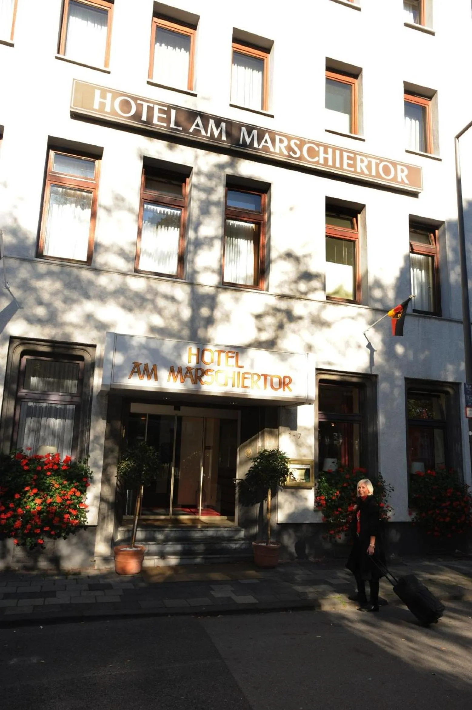 Facade/entrance in Hotel am Marschiertor