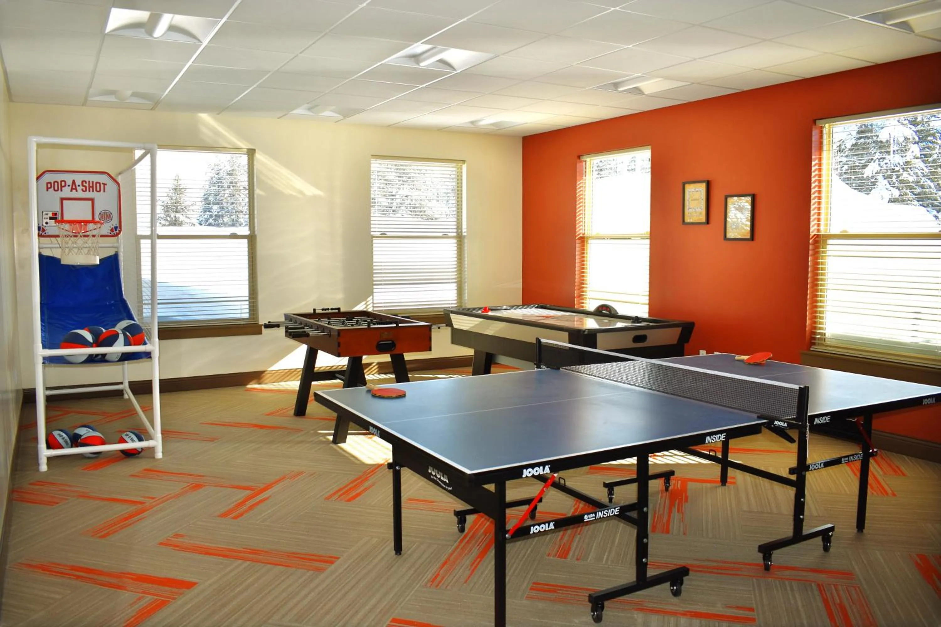 Game Room in Timbers at Island Park