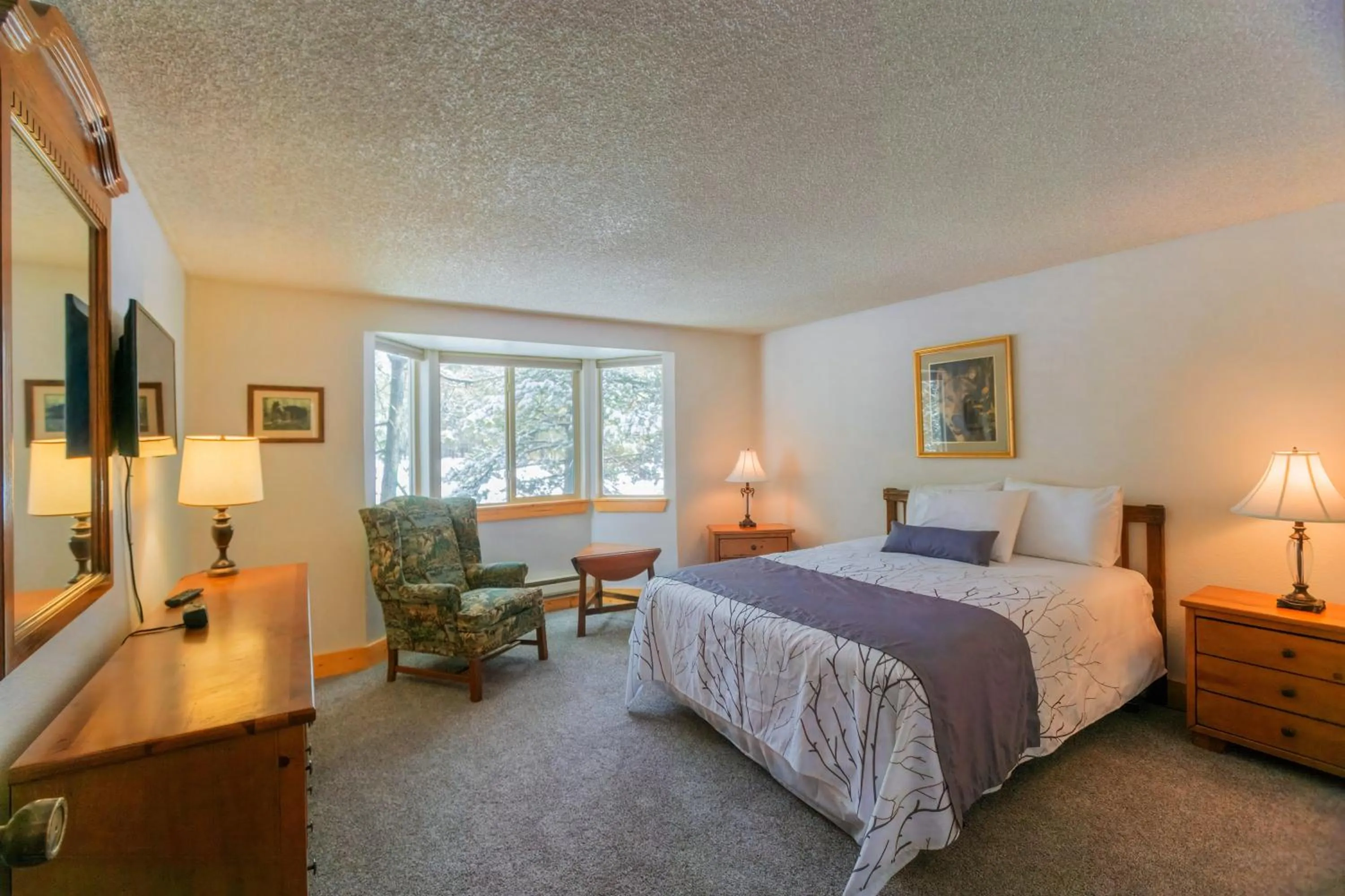 Bed in Timbers at Island Park