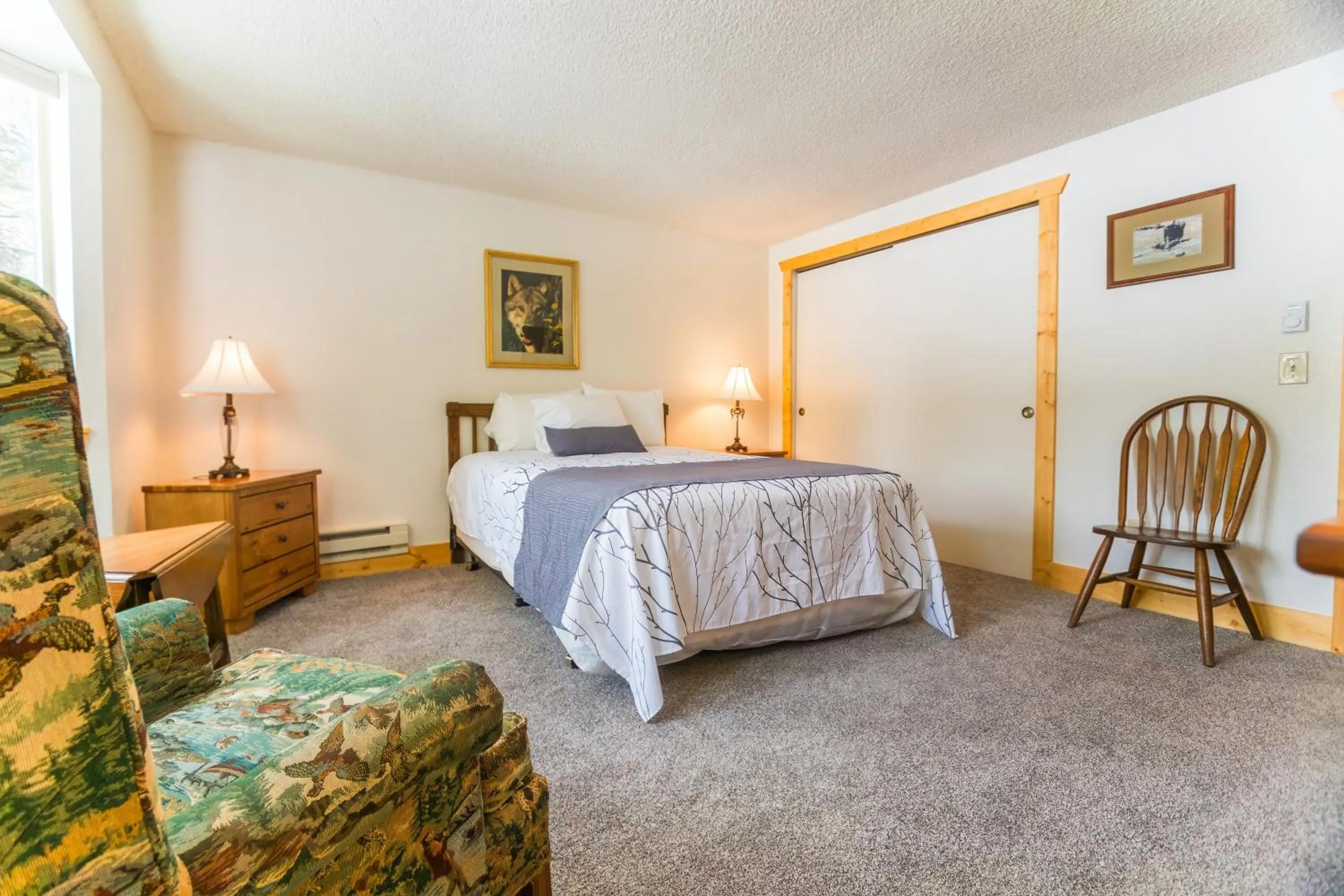 Bed in Timbers at Island Park