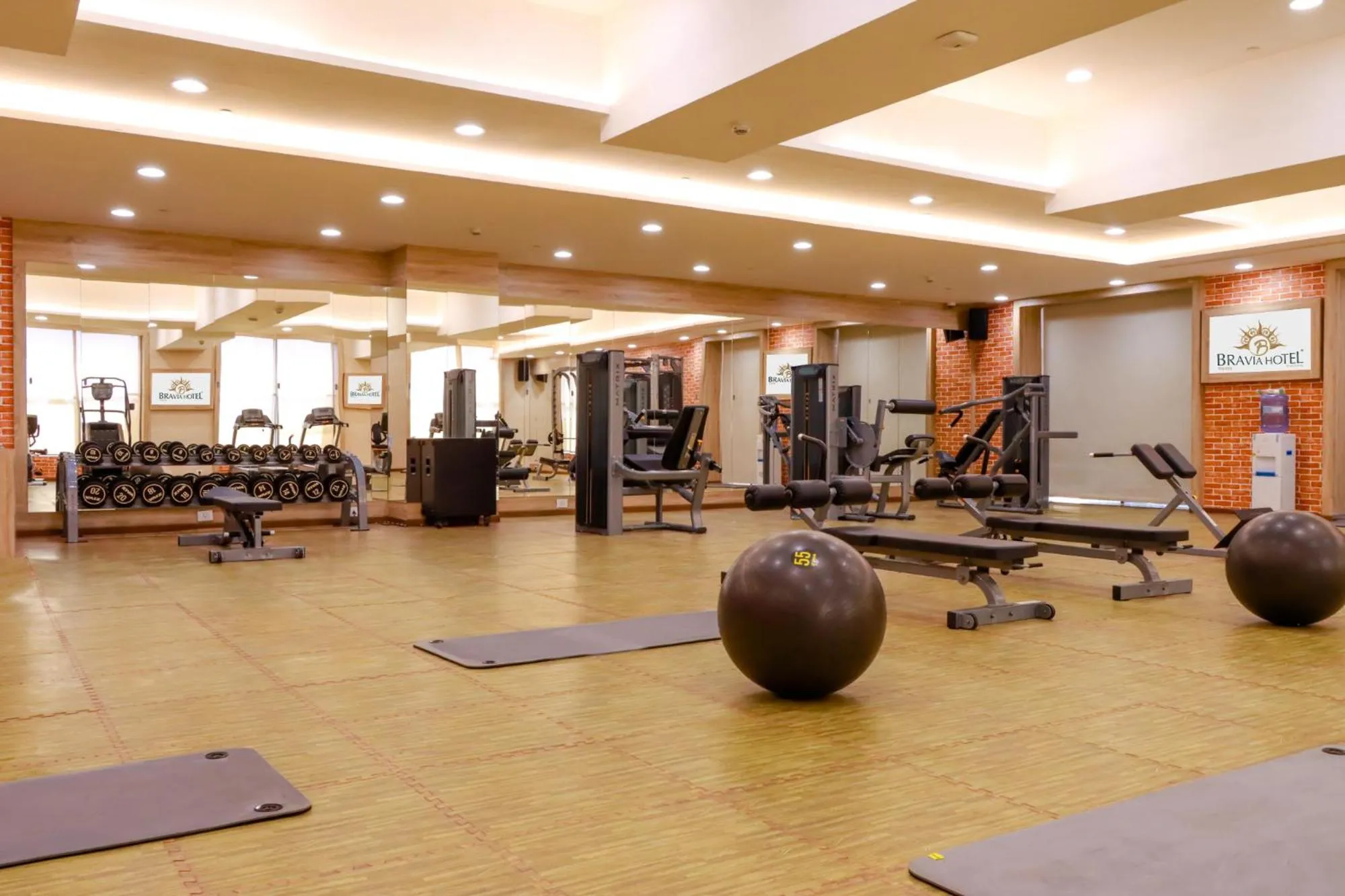 Fitness centre/facilities in Bravia Hotel Niamey