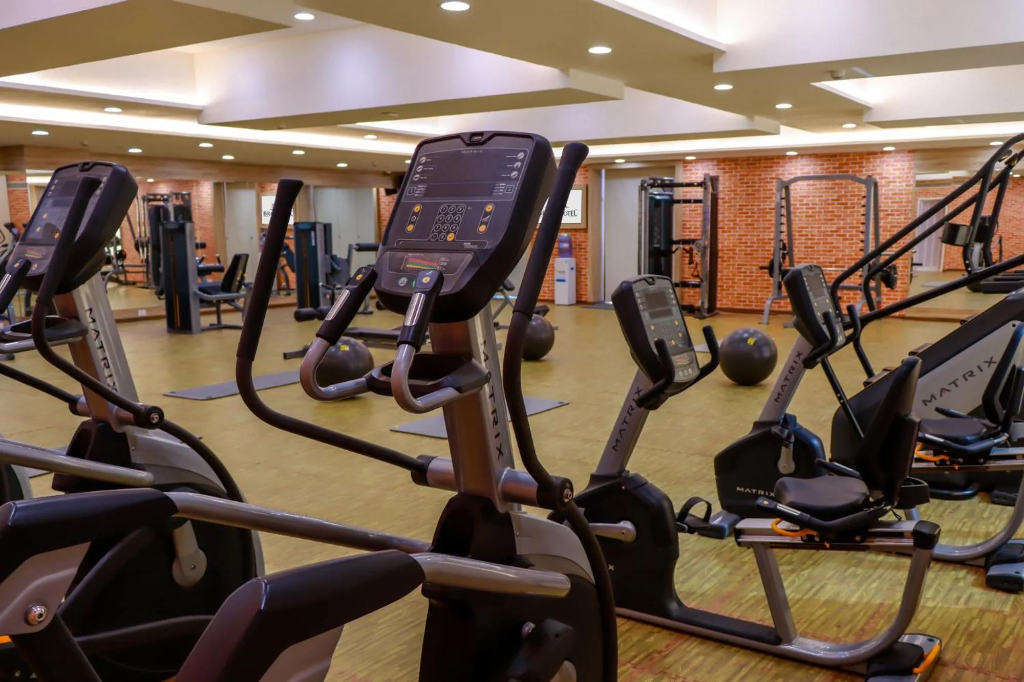 Fitness centre/facilities in Bravia Hotel Niamey