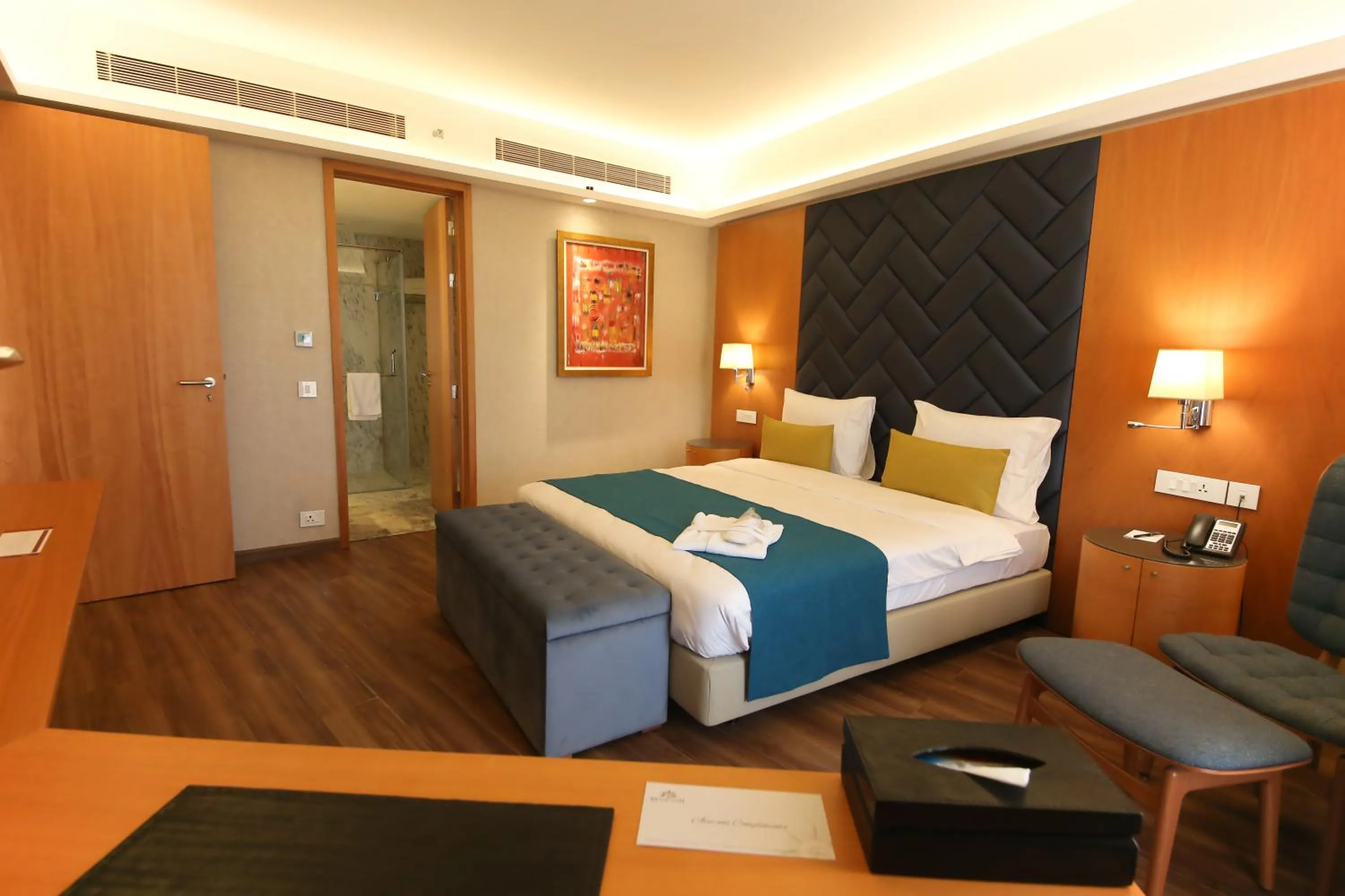 Photo of the whole room, Bed in Bravia Hotel Niamey