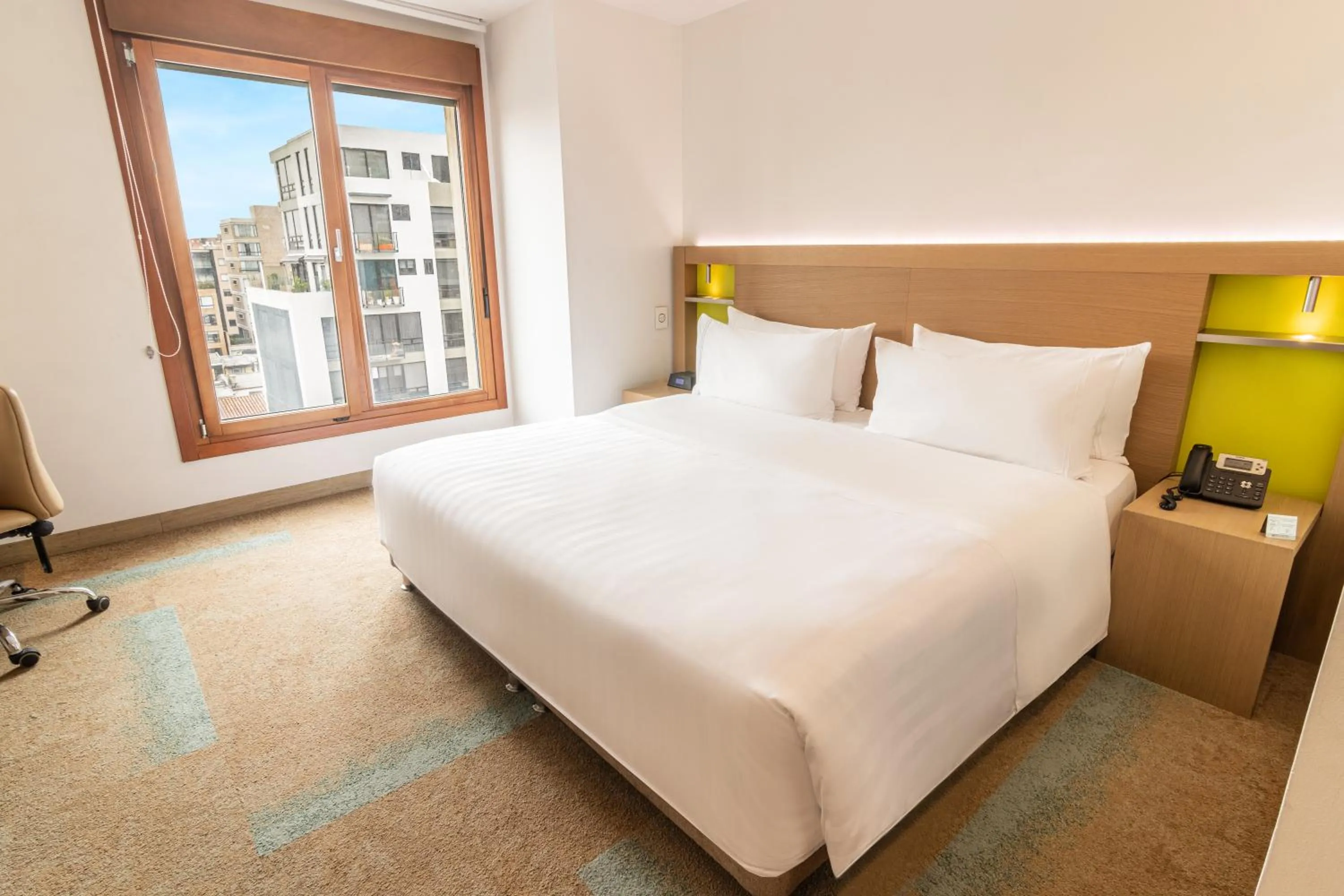 Bed in Biohotel Organic Suites Bogotá