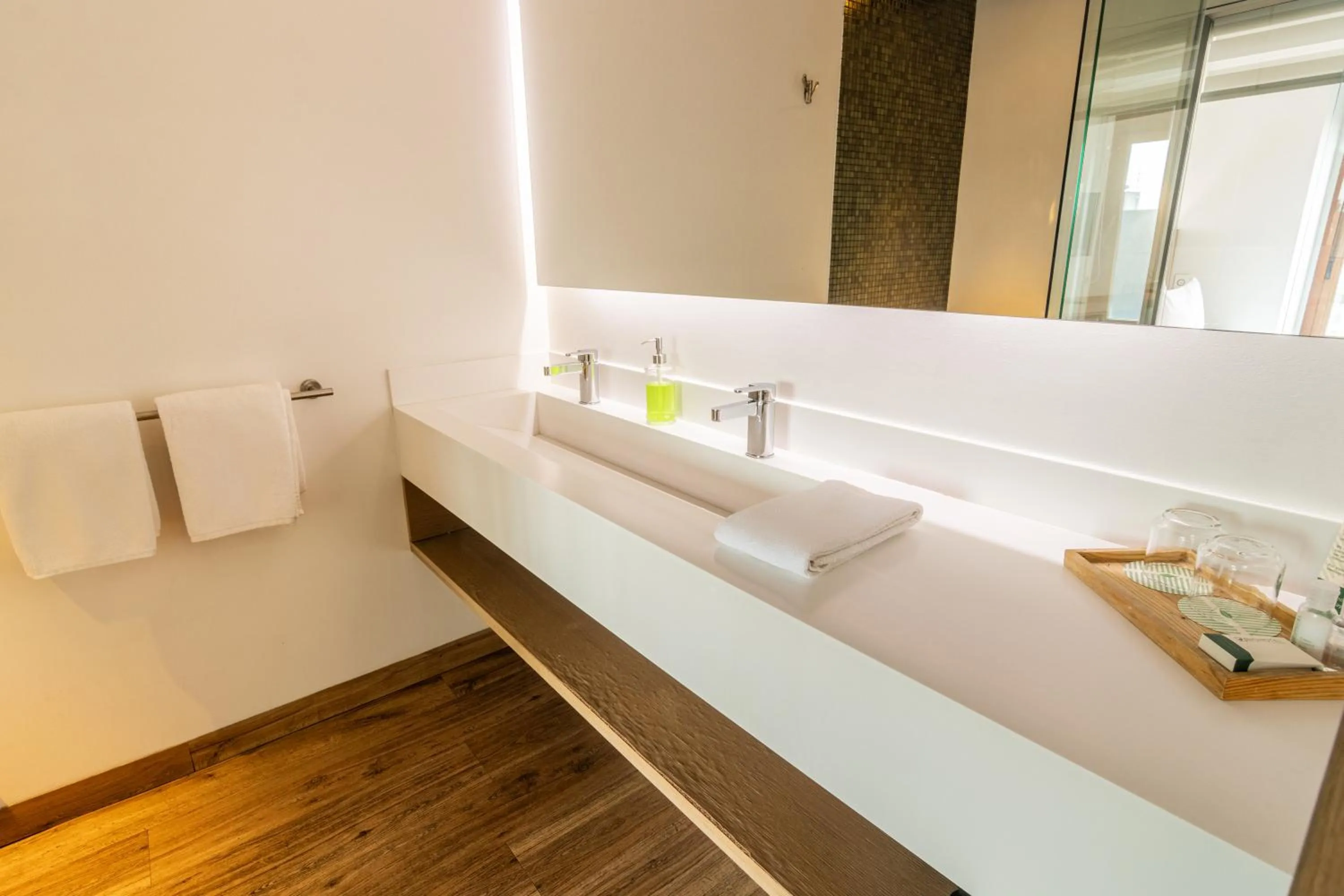 Bathroom in Biohotel Organic Suites Bogotá