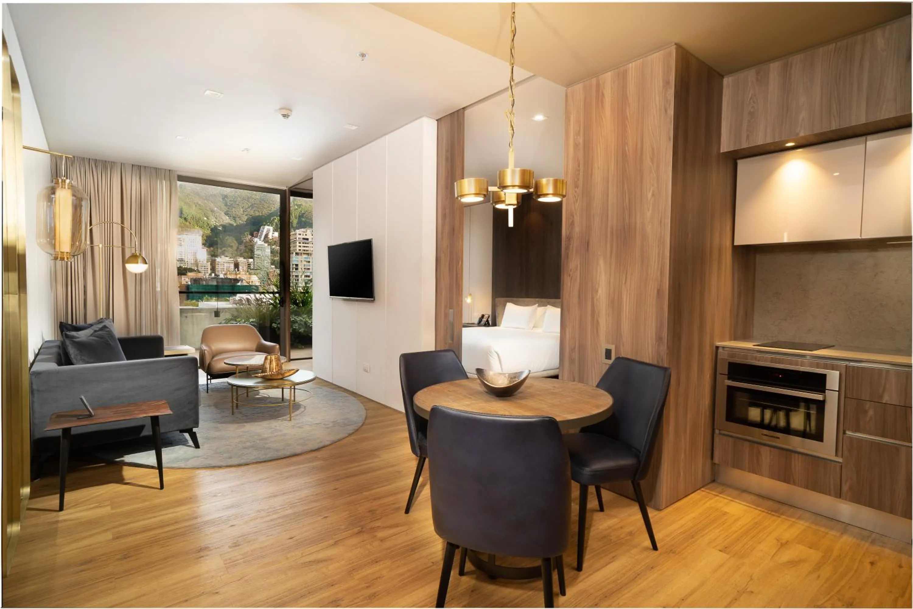 Communal lounge/ TV room in Salvio Parque 93 Bogota, Curio Collection by Hilton