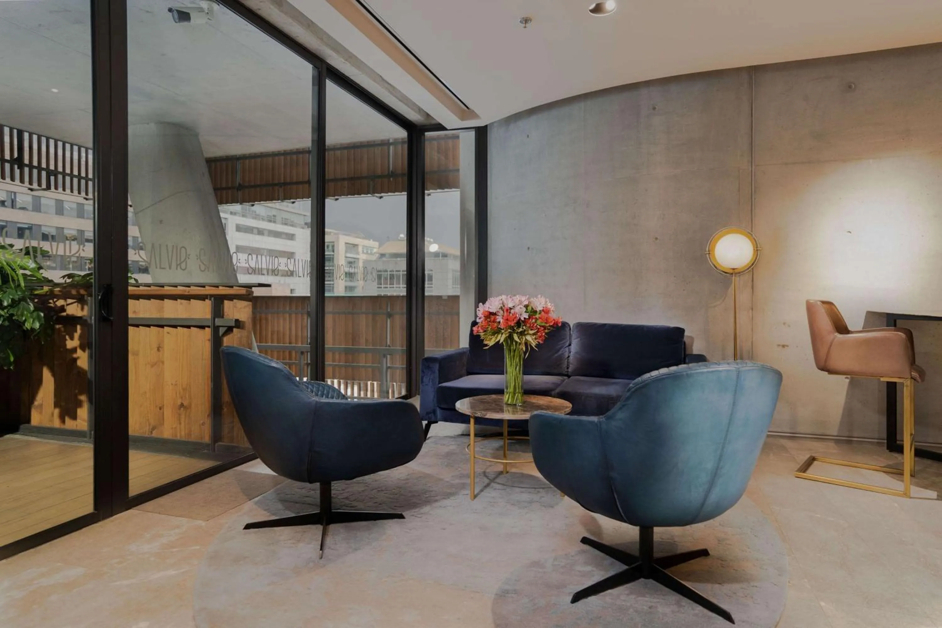 Living room in Salvio Parque 93 Bogota, Curio Collection by Hilton