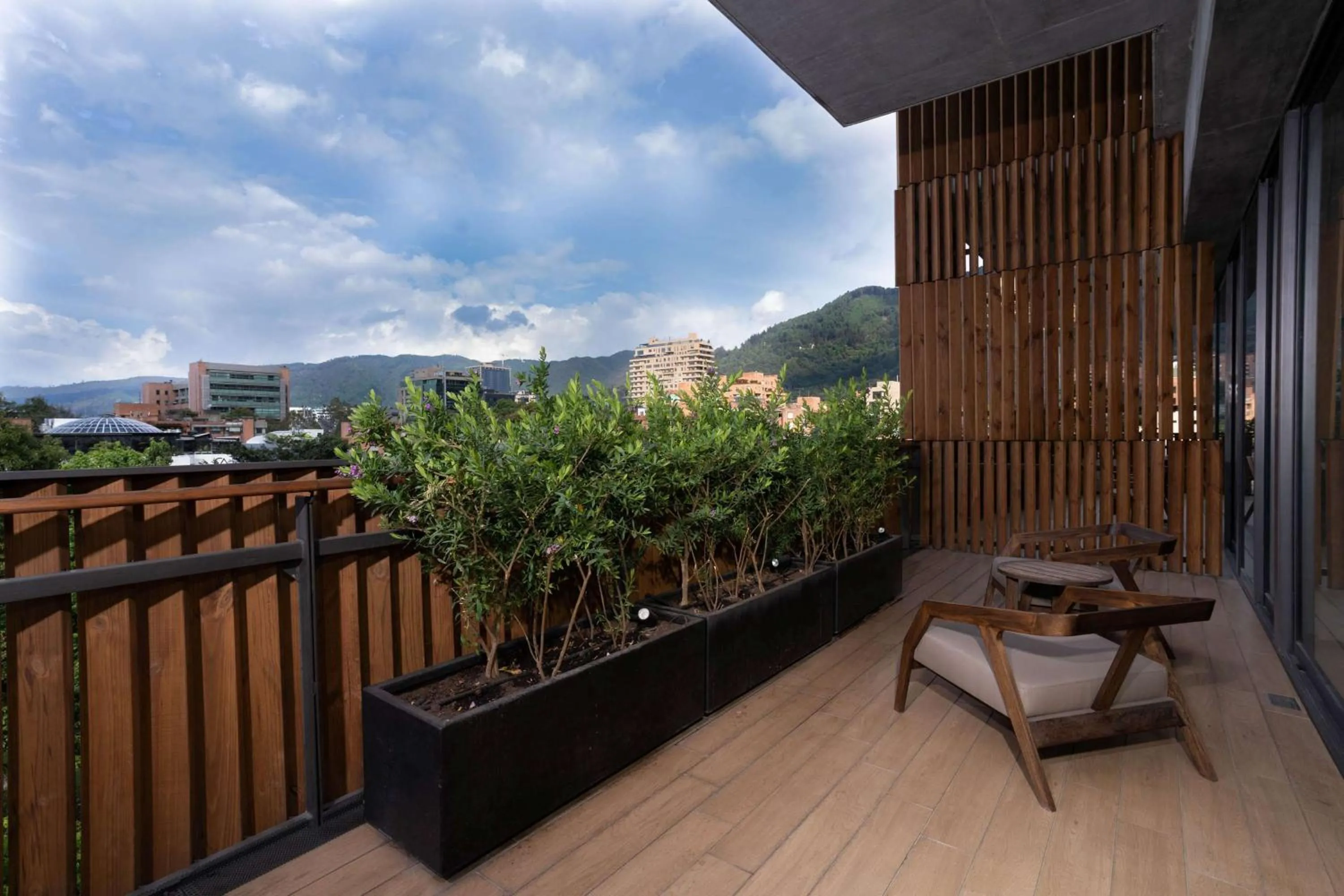 Patio in Salvio Parque 93 Bogota, Curio Collection by Hilton