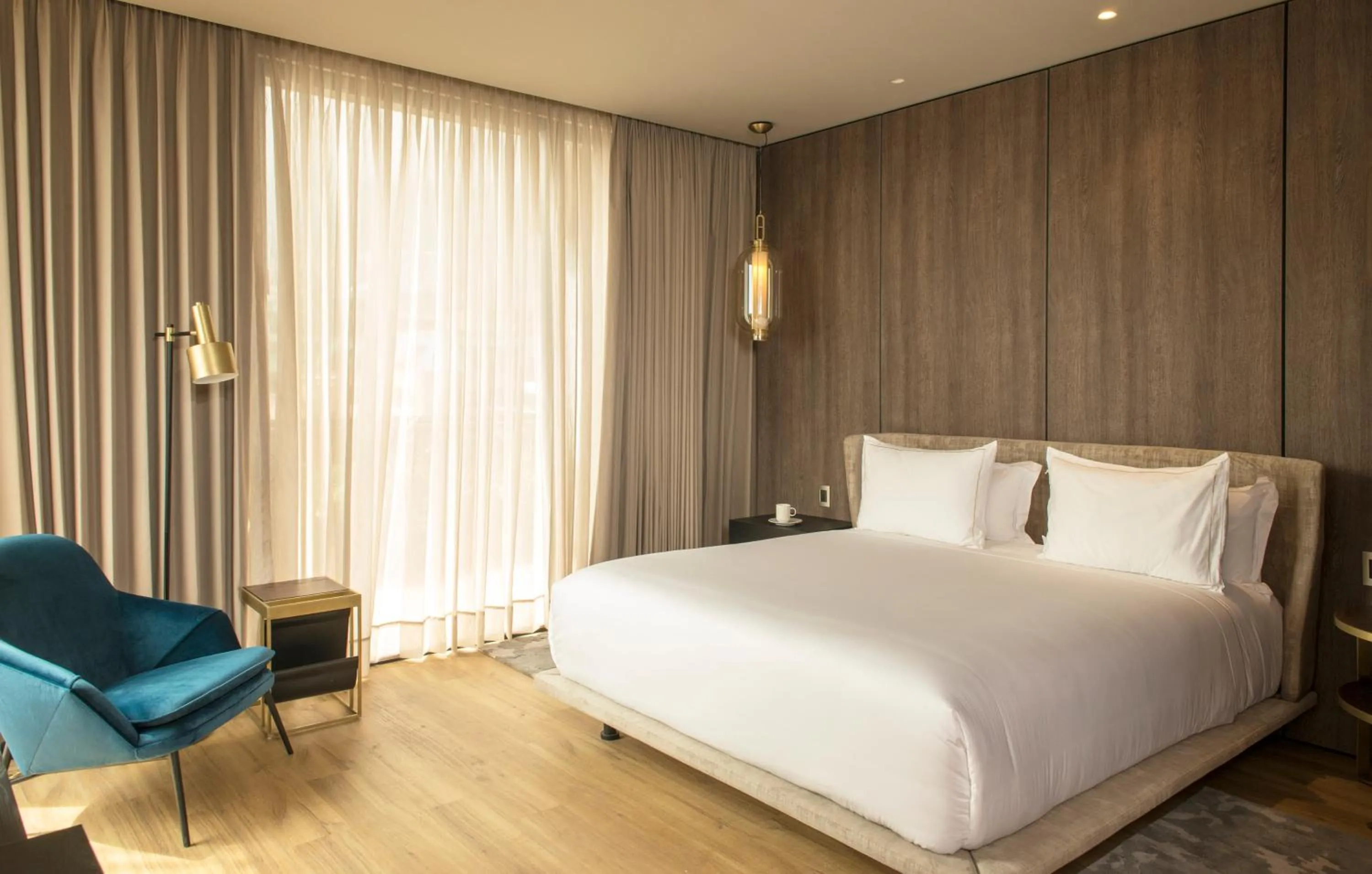 Bed in Salvio Parque 93 Bogota, Curio Collection by Hilton