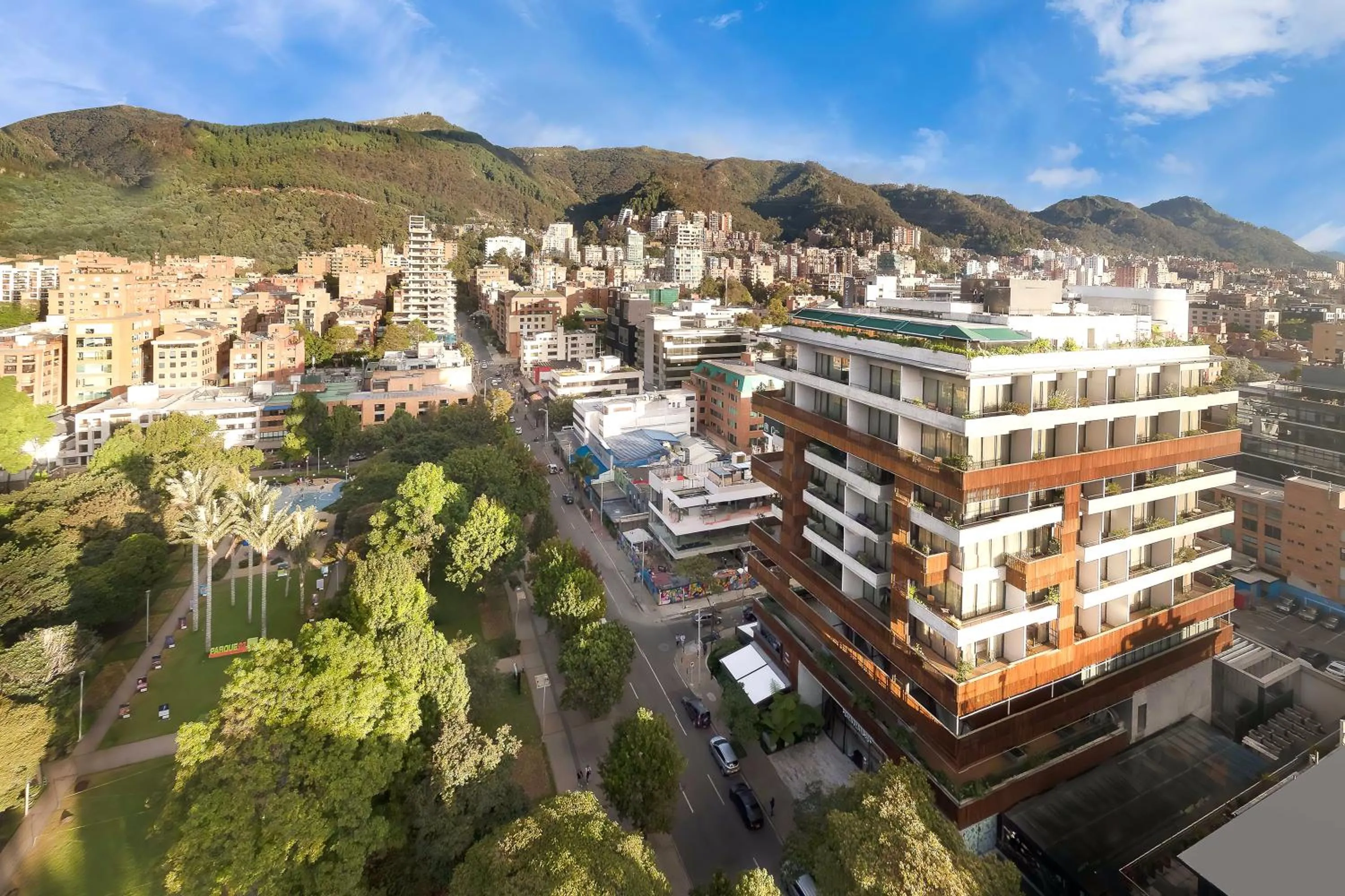 Property building in Salvio Parque 93 Bogota, Curio Collection by Hilton