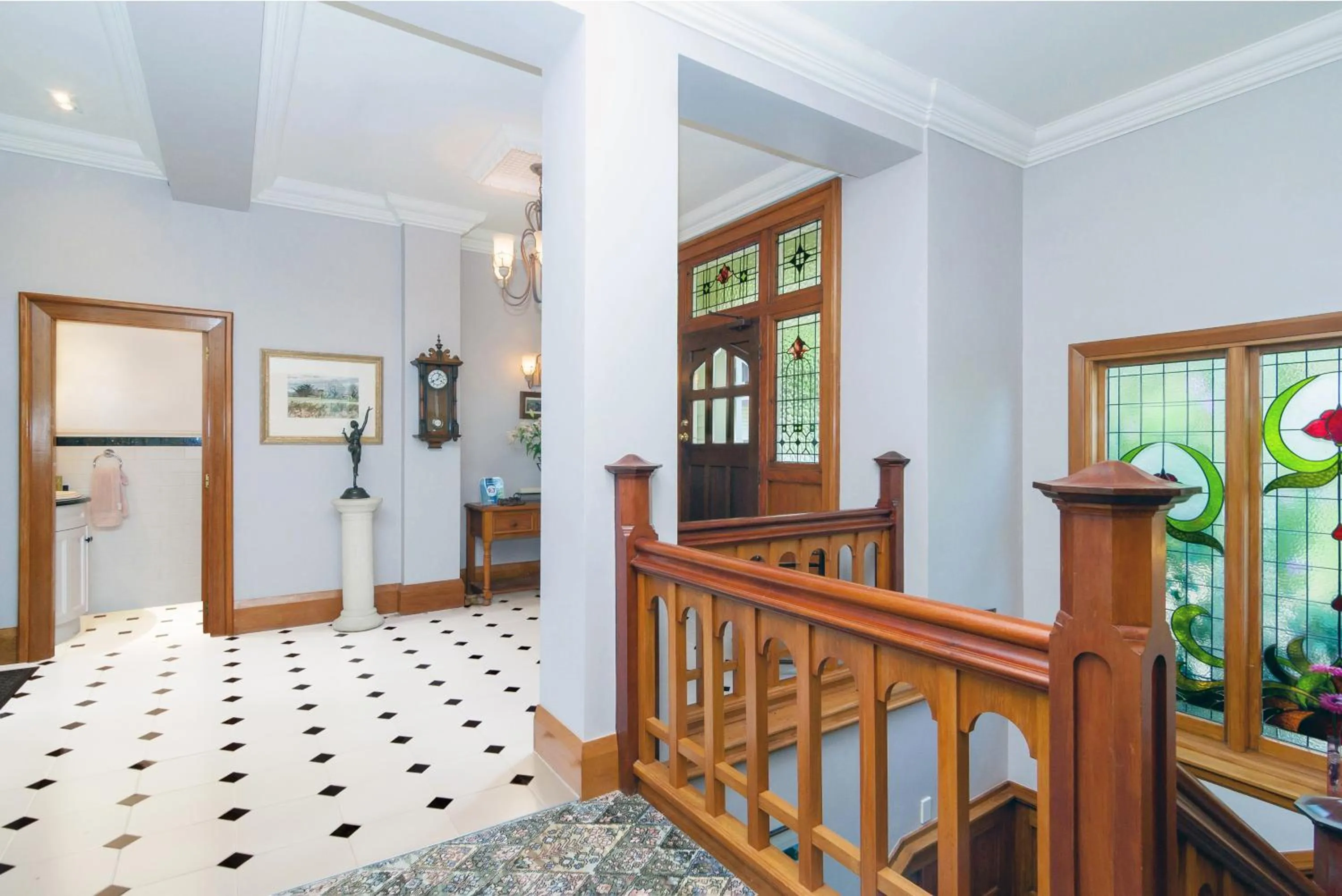 Facade/entrance in Dyers House