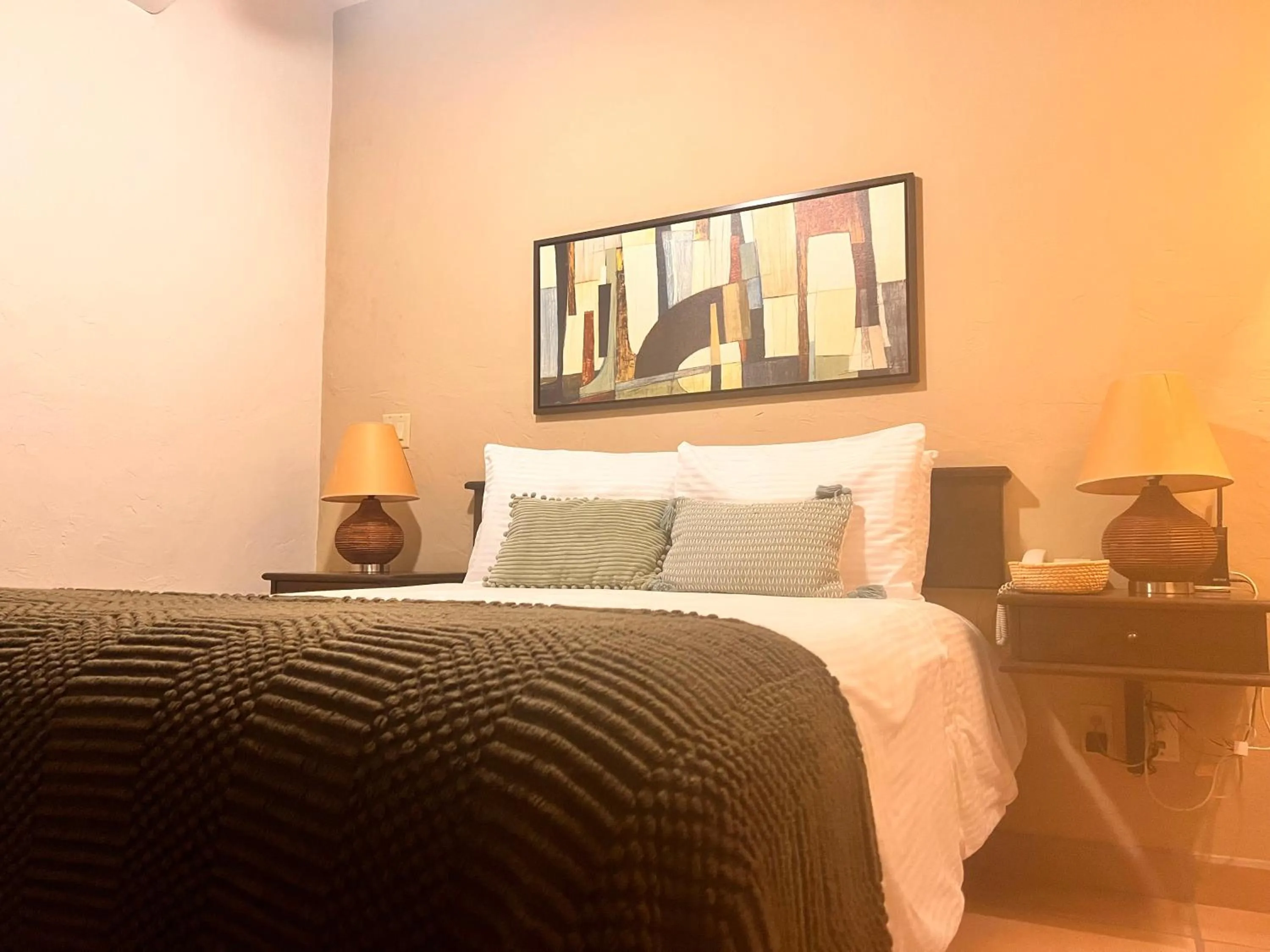 Decorative detail, Bed in Posada del Cortes