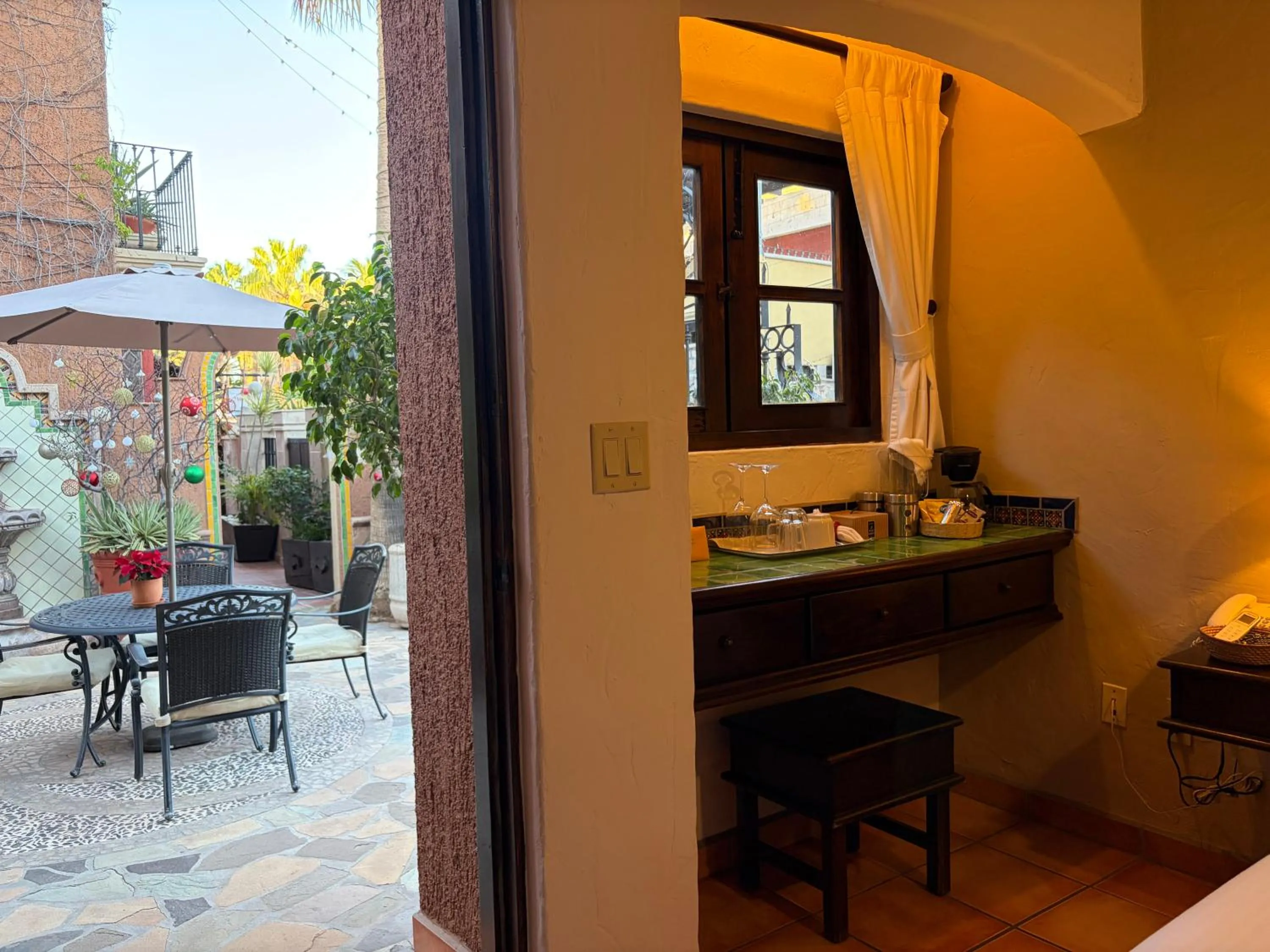 View (from property/room) in Posada del Cortes