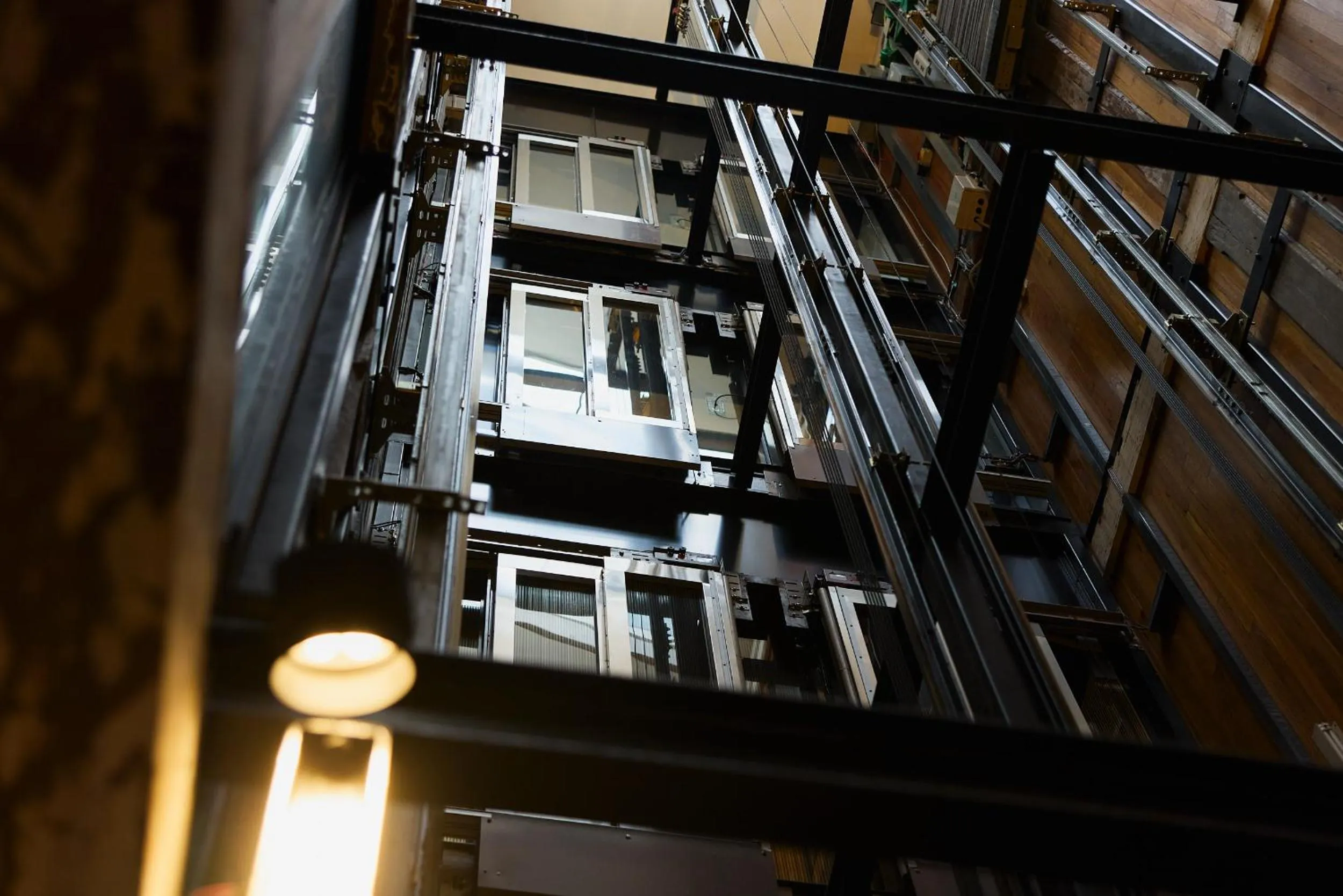 elevator in Hotel Woolstore 1888, Sydney - Handwritten Collection