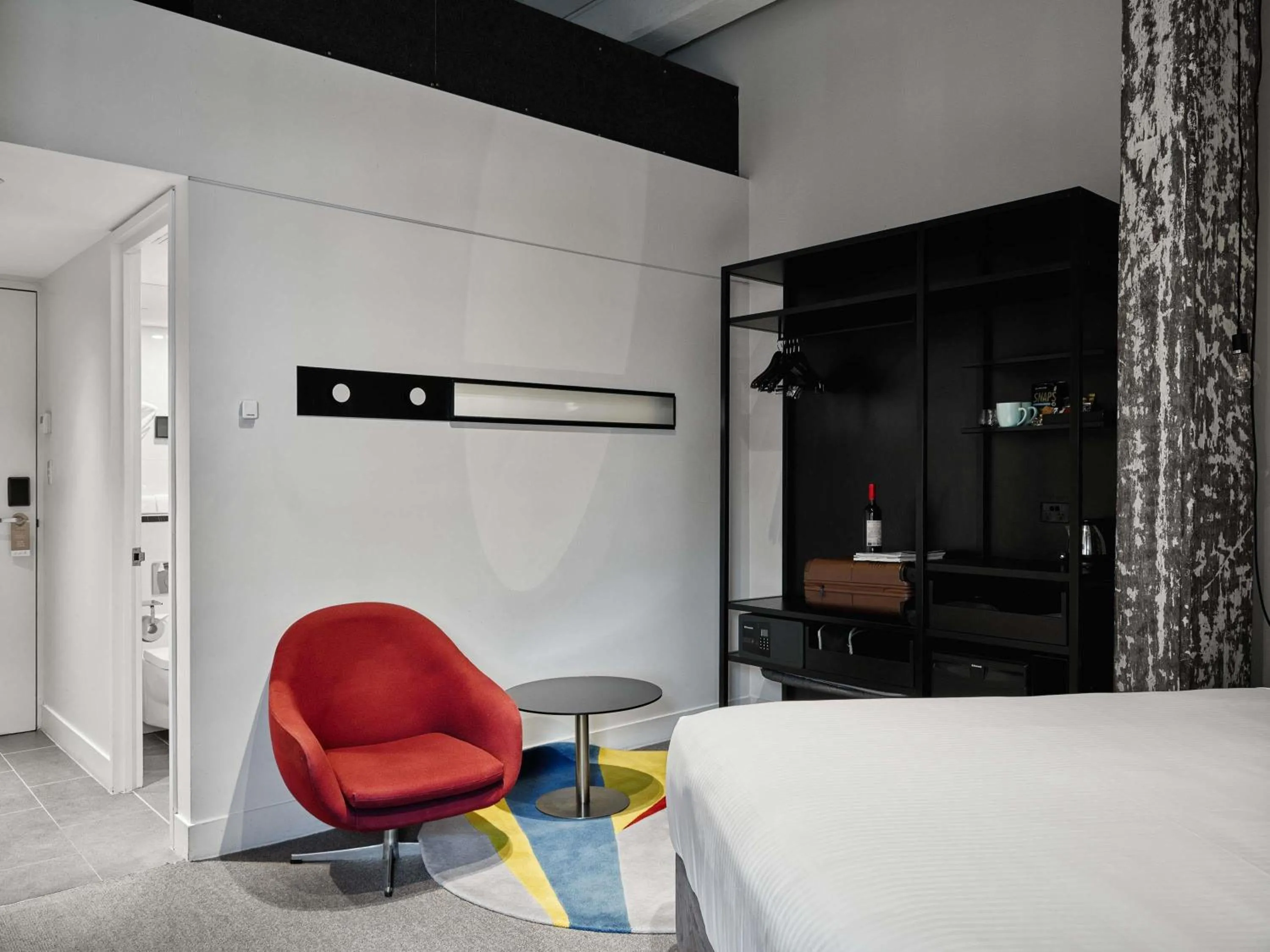 Bedroom, Bed in Hotel Woolstore 1888, Sydney - Handwritten Collection