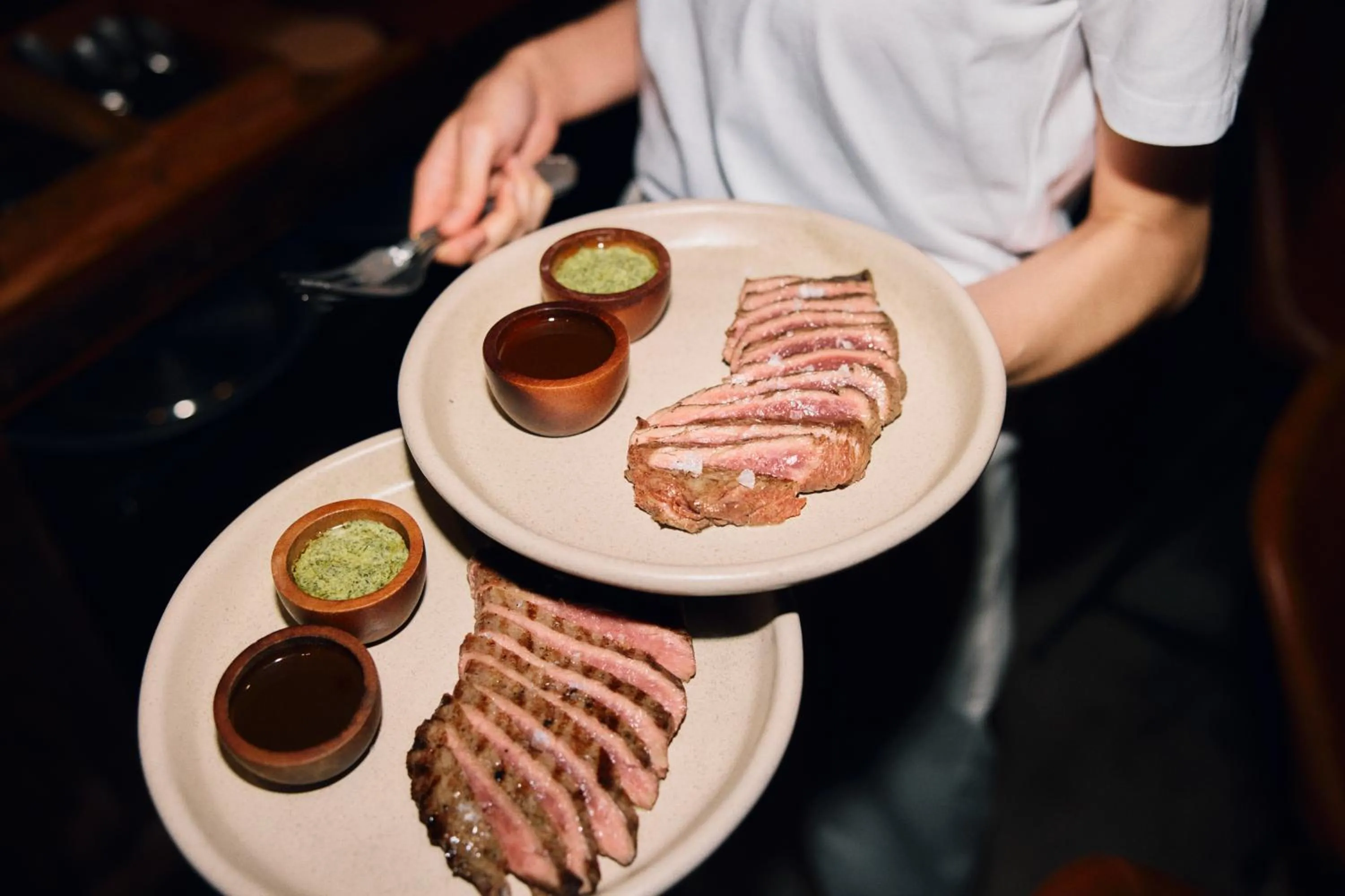 Food and drinks in Hotel Woolstore 1888, Sydney - Handwritten Collection