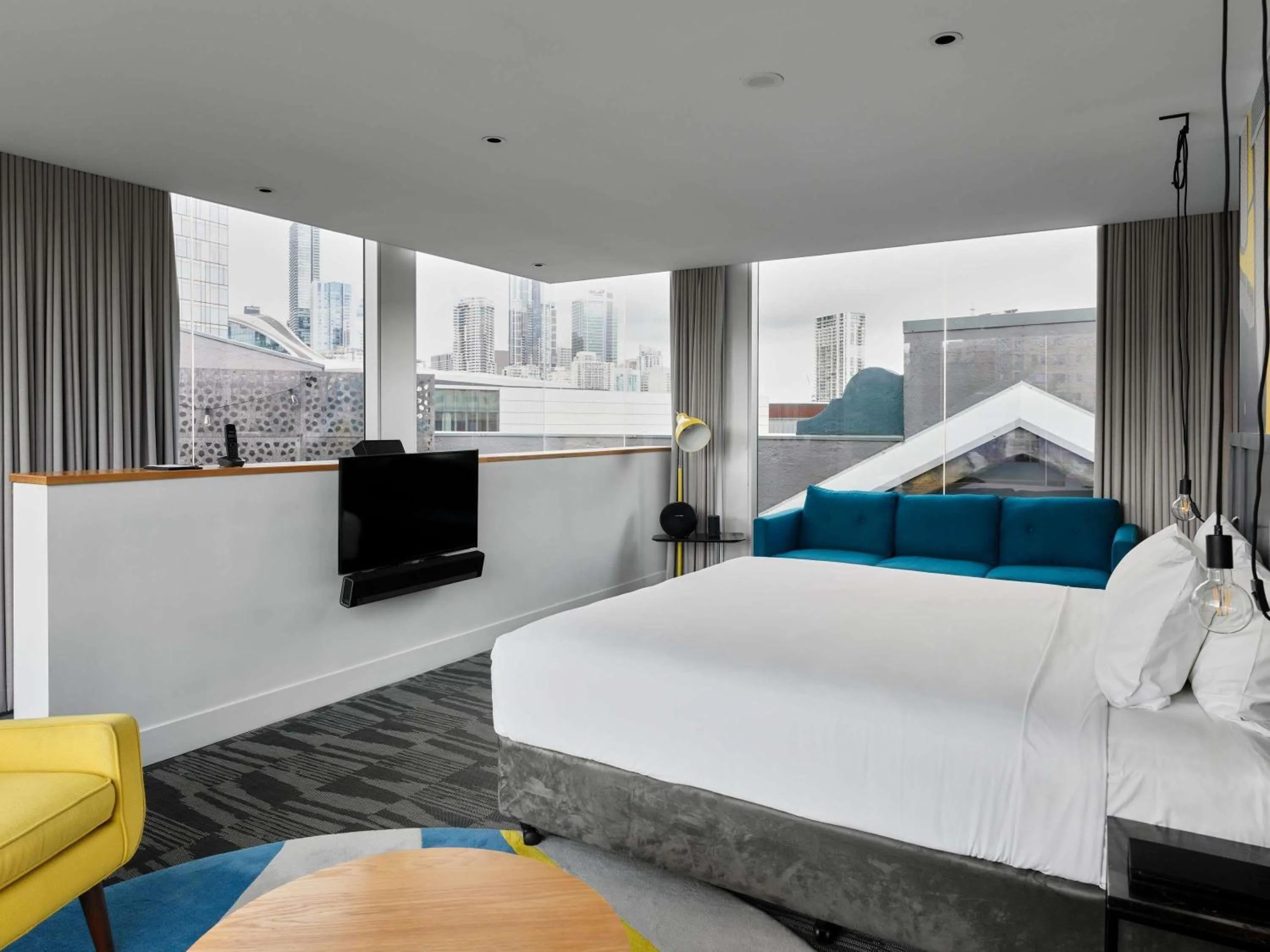 Bedroom, Bed in Hotel Woolstore 1888, Sydney - Handwritten Collection